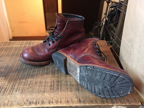 REDWING ベックマン 9011 vibram#2333 ソール交換: ソールリペア ...