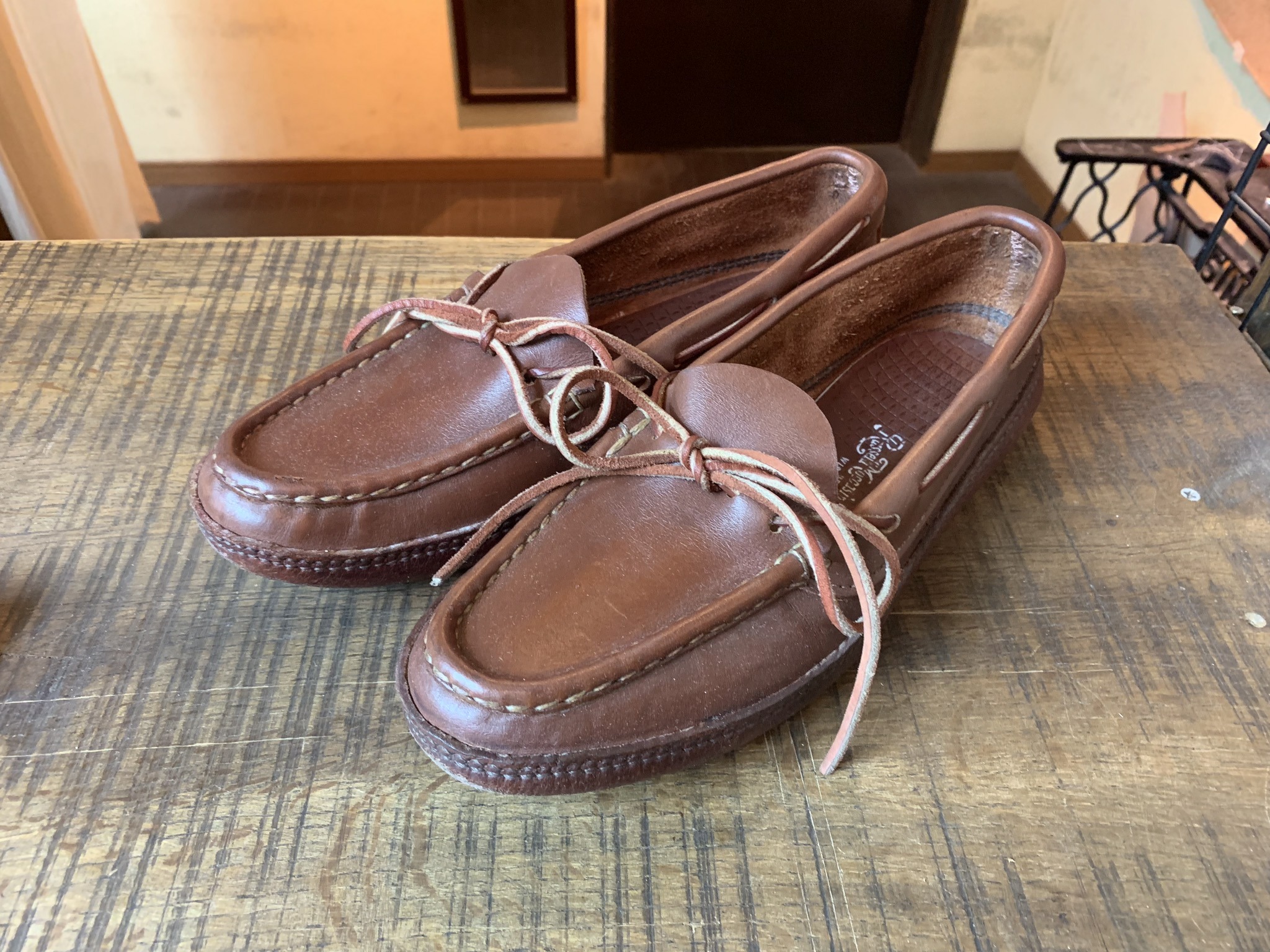 RUSSELL MOCCASIN(ラッセルモカシン) キャンプモカシン デッキシューズ 