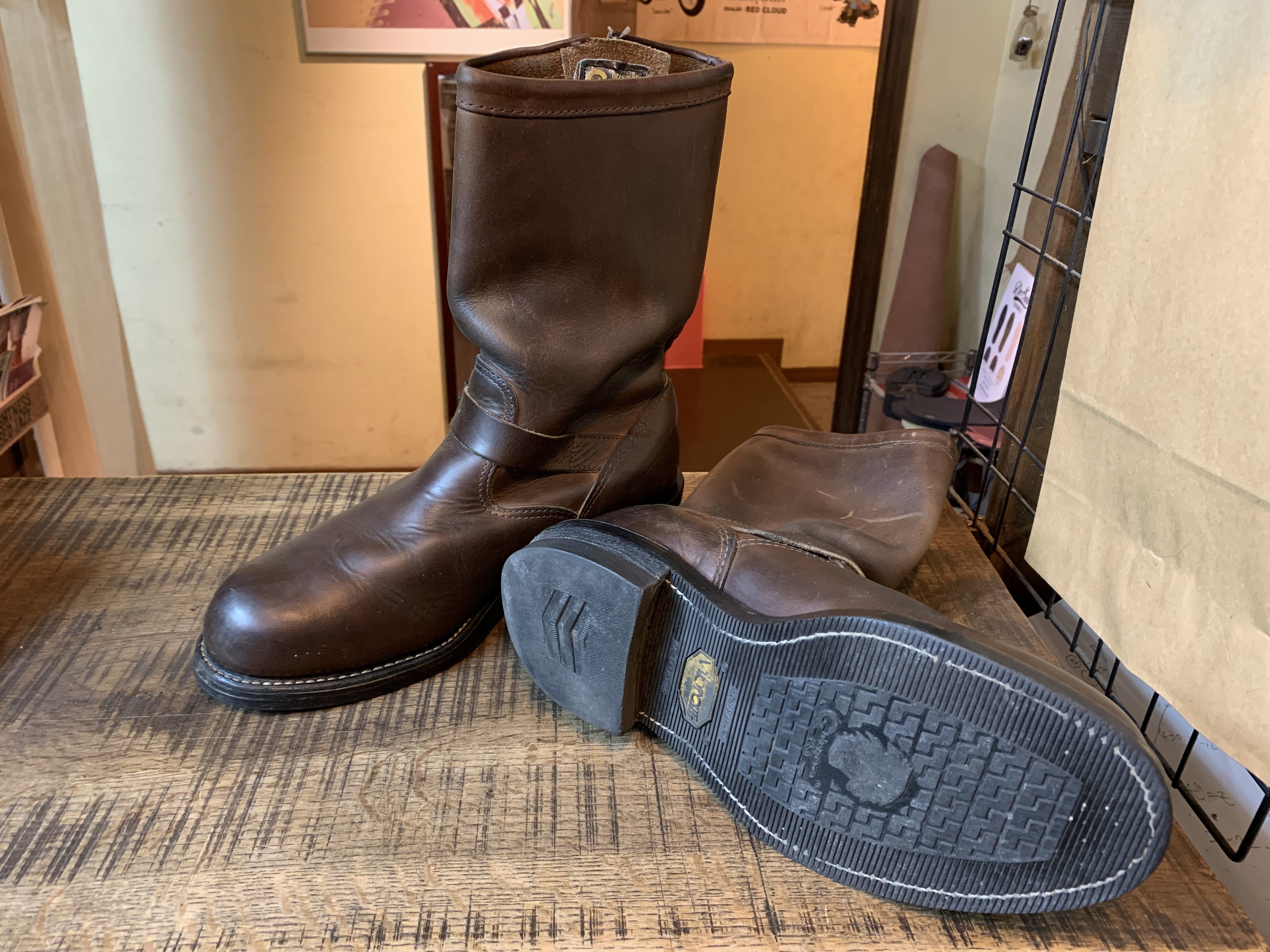 Chippewa(チペワ) エンジニアブーツ フラットボックス加工 Dr