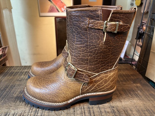 Wesco(ウエスコ) BOSS エンジニアブーツ シャフト詰め バイソンレザー