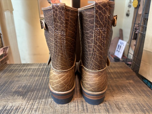 【3cmシャフト詰め】Wesco エンジニアブーツ BOSS シャフト加工/ファスナー追加カスタム】WESCO BOSSエンジニアブーツ