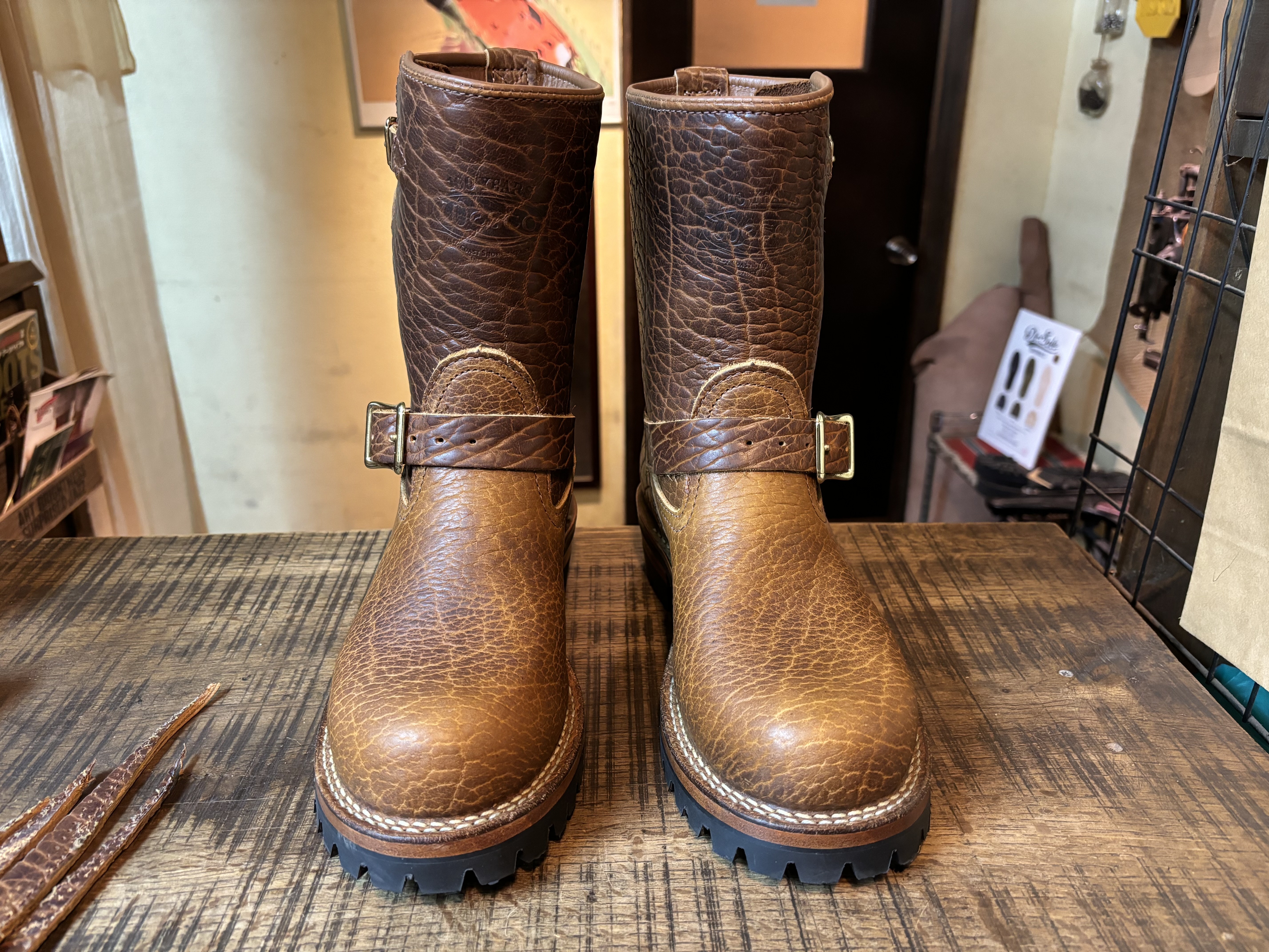 Wesco(ウエスコ) BOSS エンジニアブーツ シャフト詰め バイソン