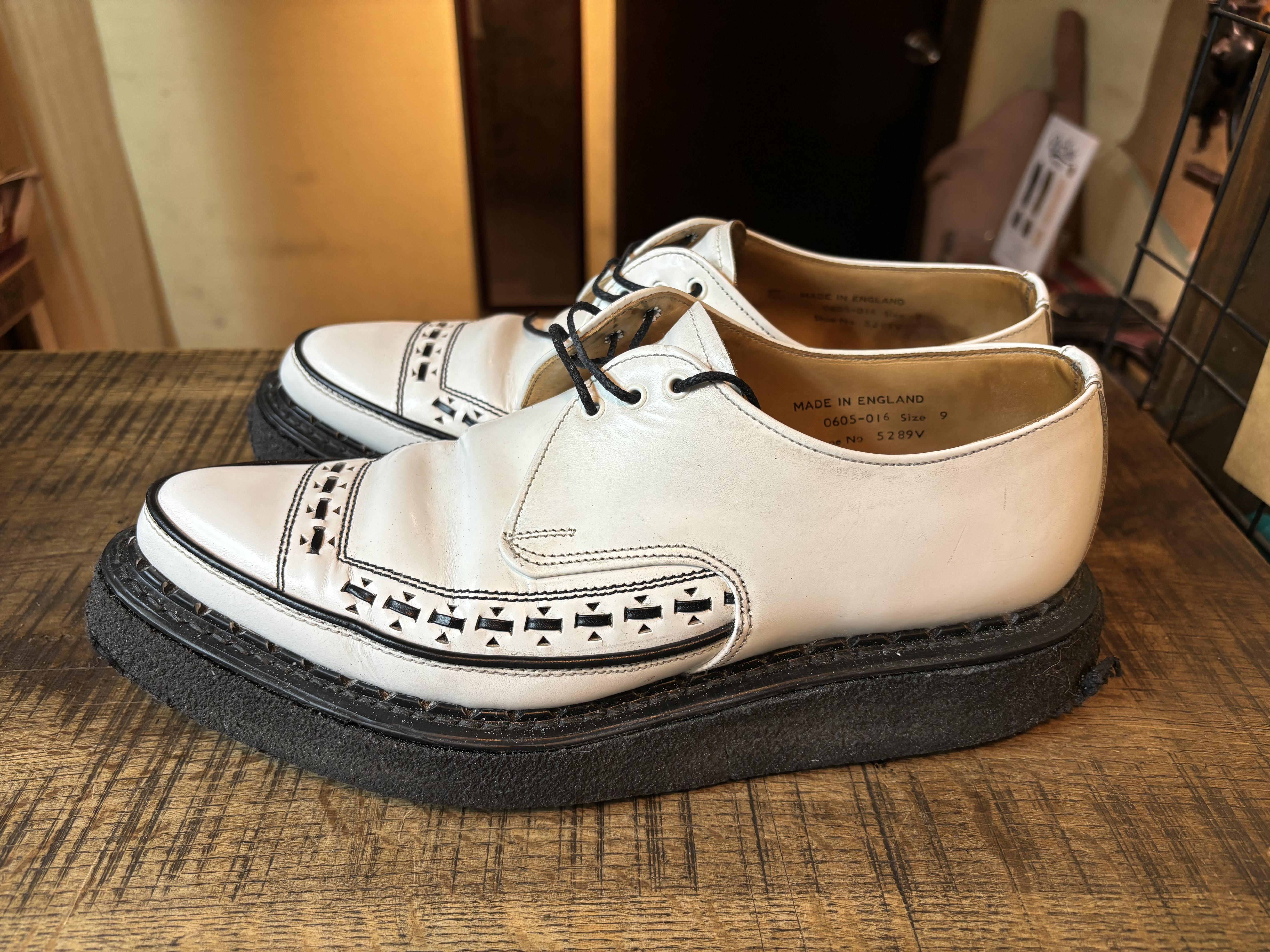 Georgecox (ジョージコックス)5289、3588 合成ラバーソール交換