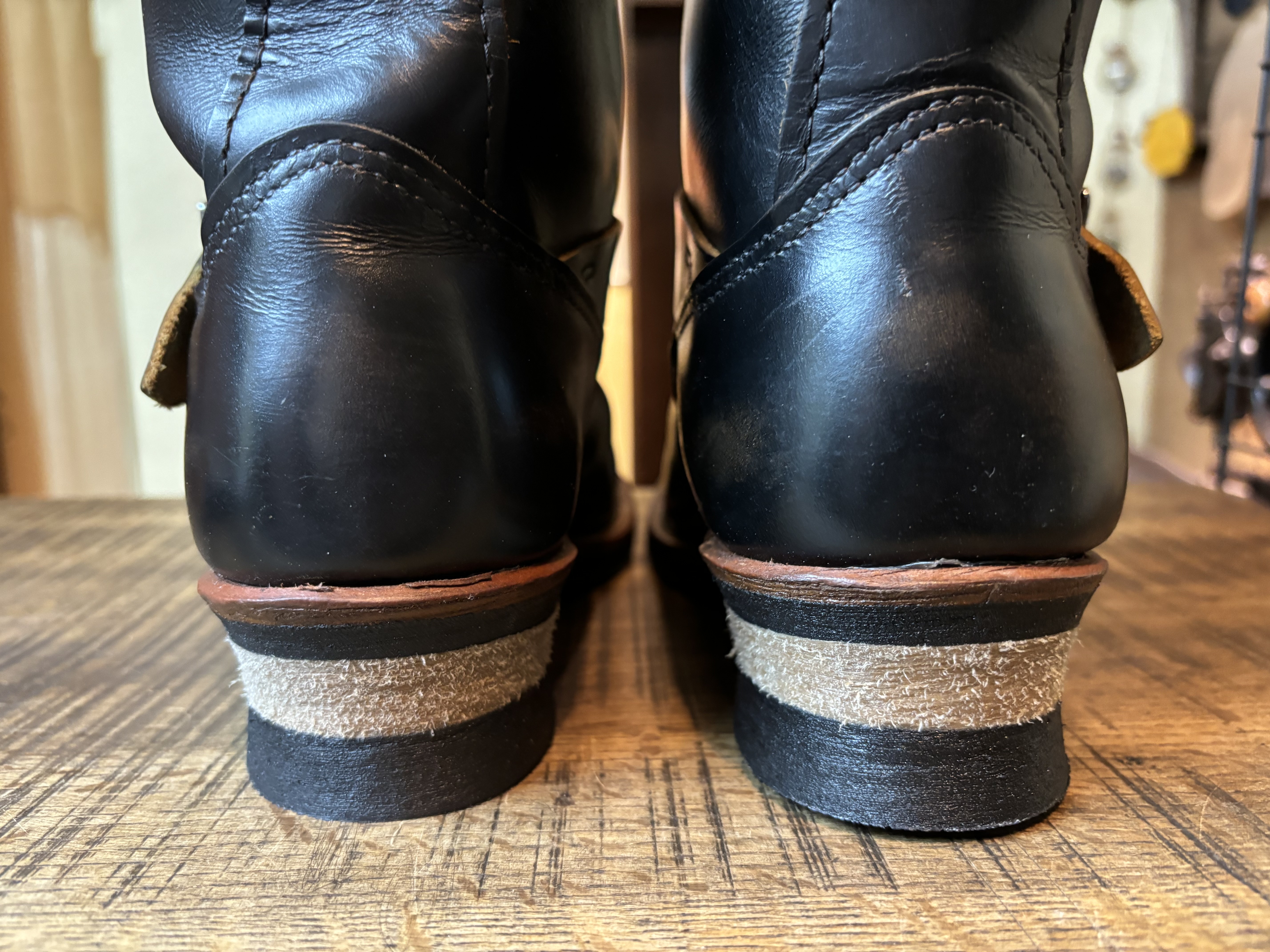 Redwing 9268 エンジニアブーツ ヒール交換: ソールリペア＆カスタム