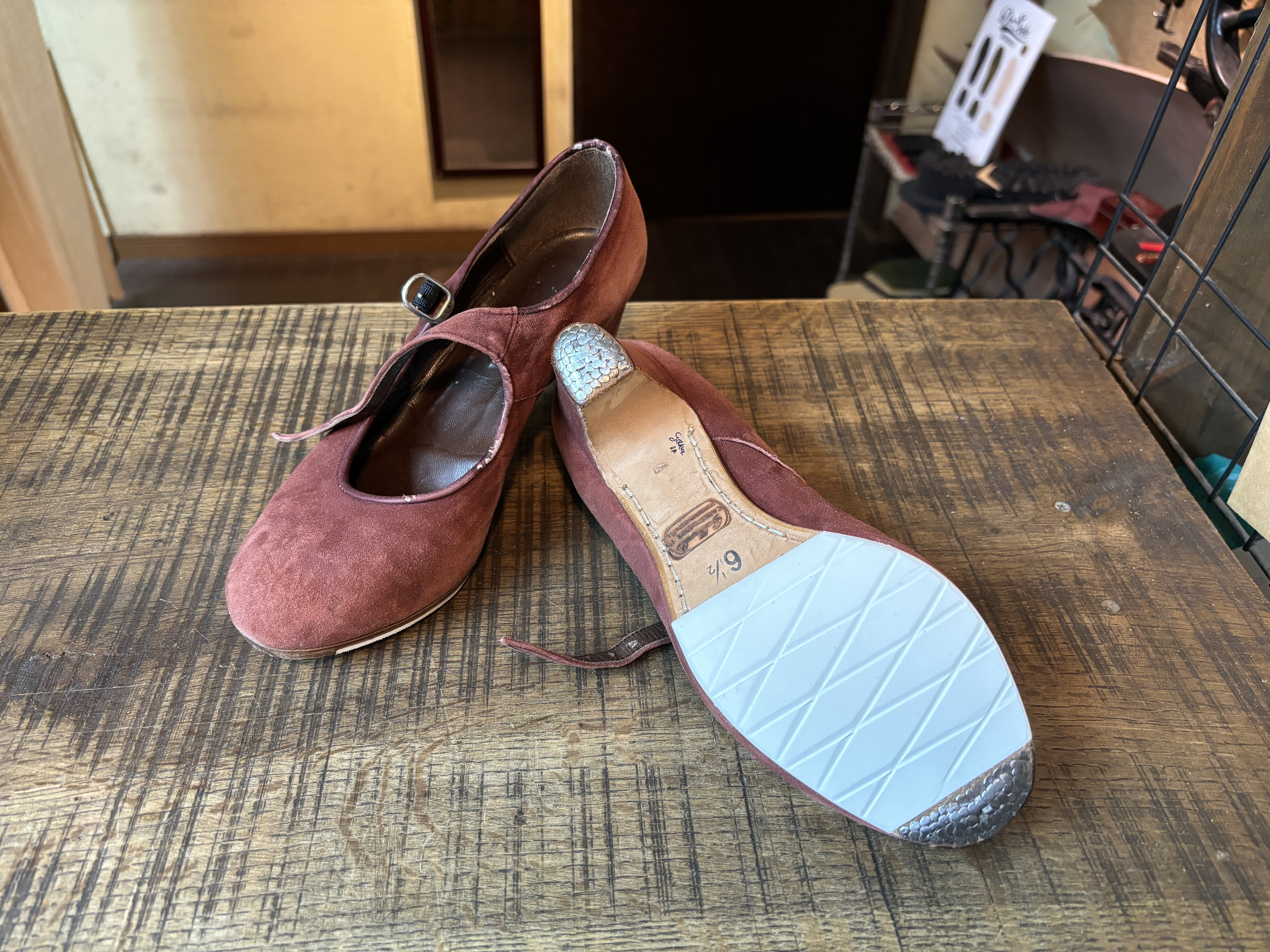 フラメンコシューズ ブラウン　Gallardo (ガジャルド) ガジャルドの靴在庫あり - 今すぐ購入 | FlamencoExport