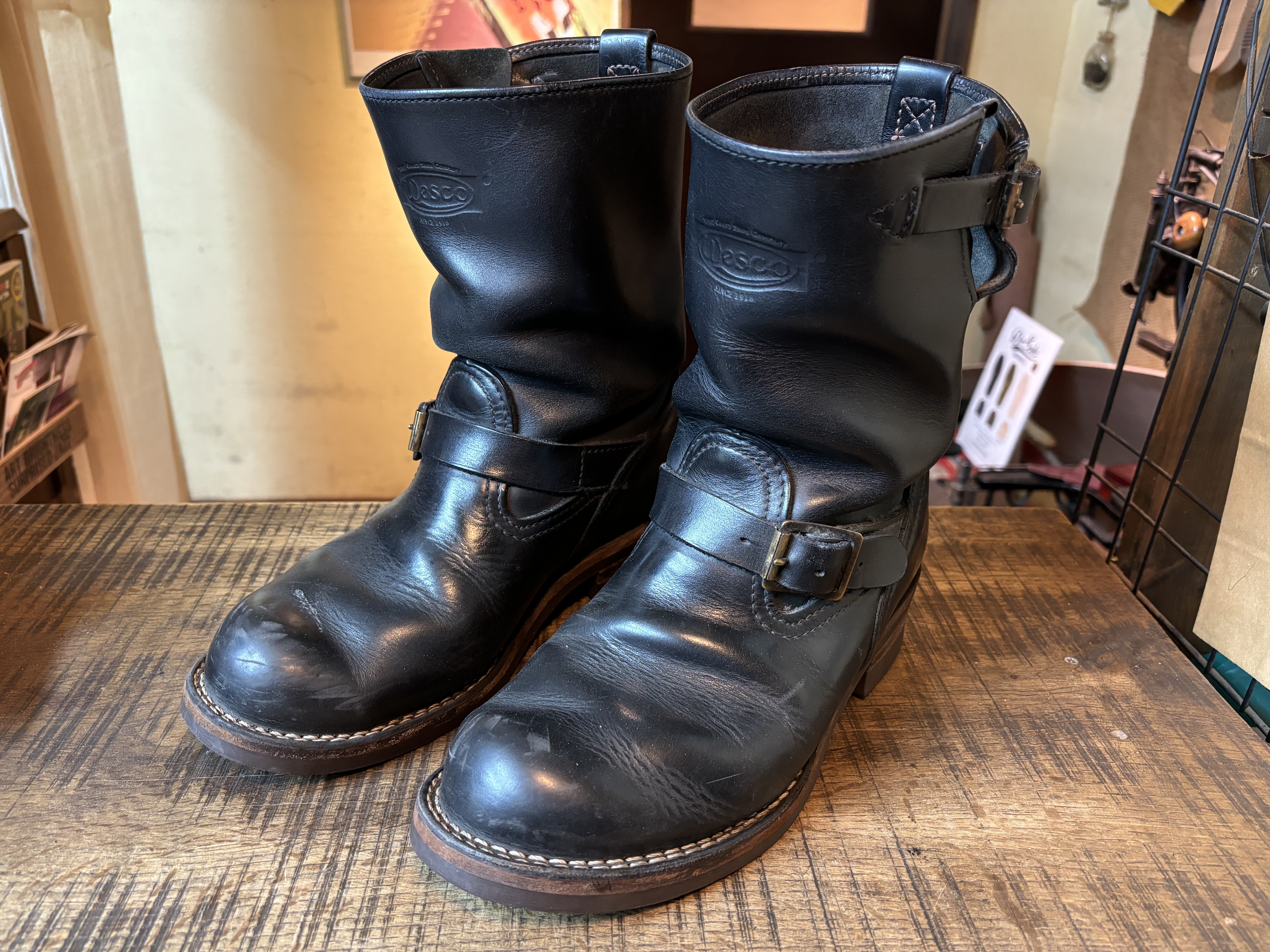 Wesco BOSS 音鳴り修正 vibram#2021ソールカスタム: ソールリペア