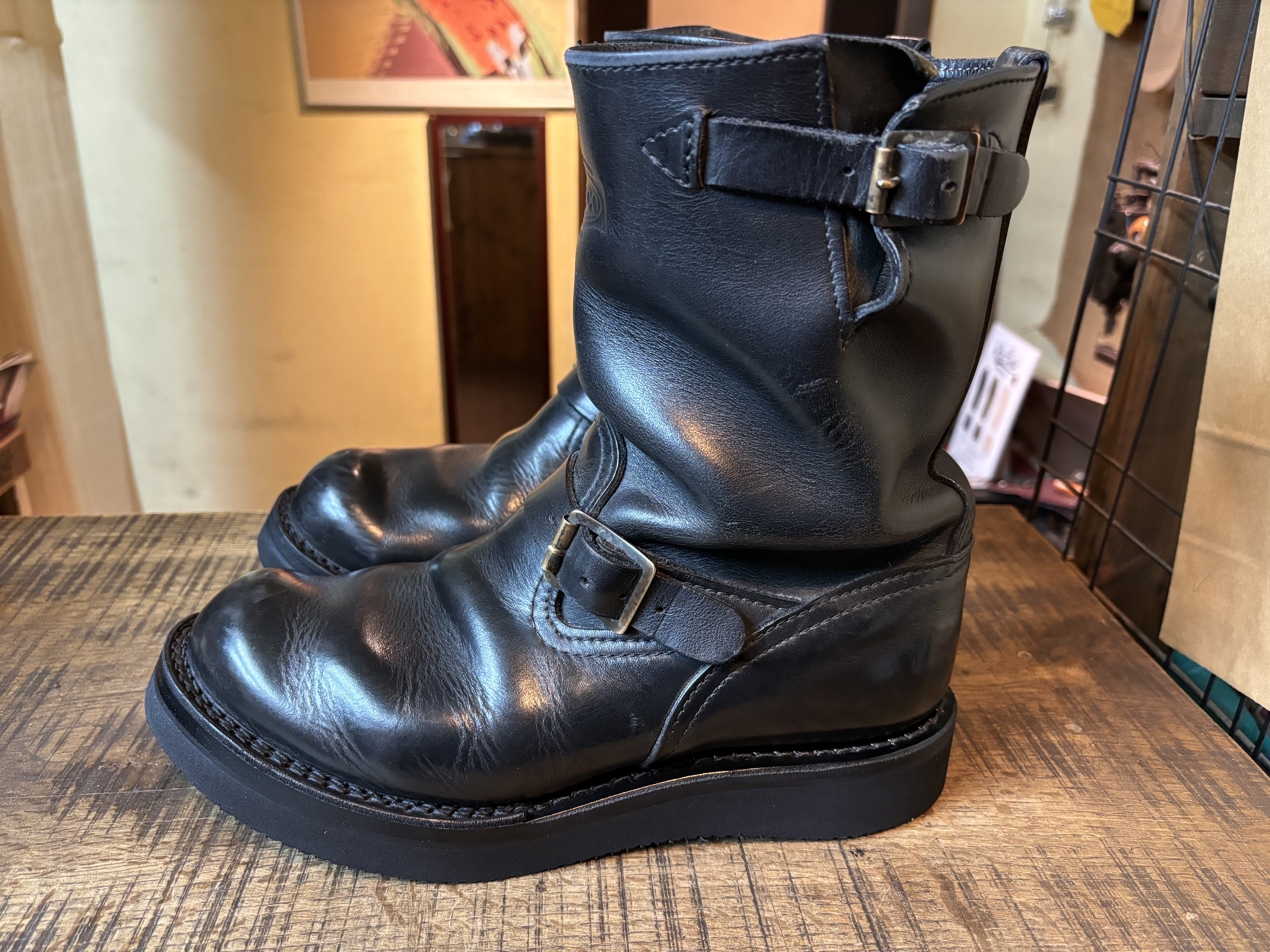 ゴリラGO！Wesco boss Wesco BOSS 音鳴り修正 vibram#2021ソールカスタム: ソールリペア