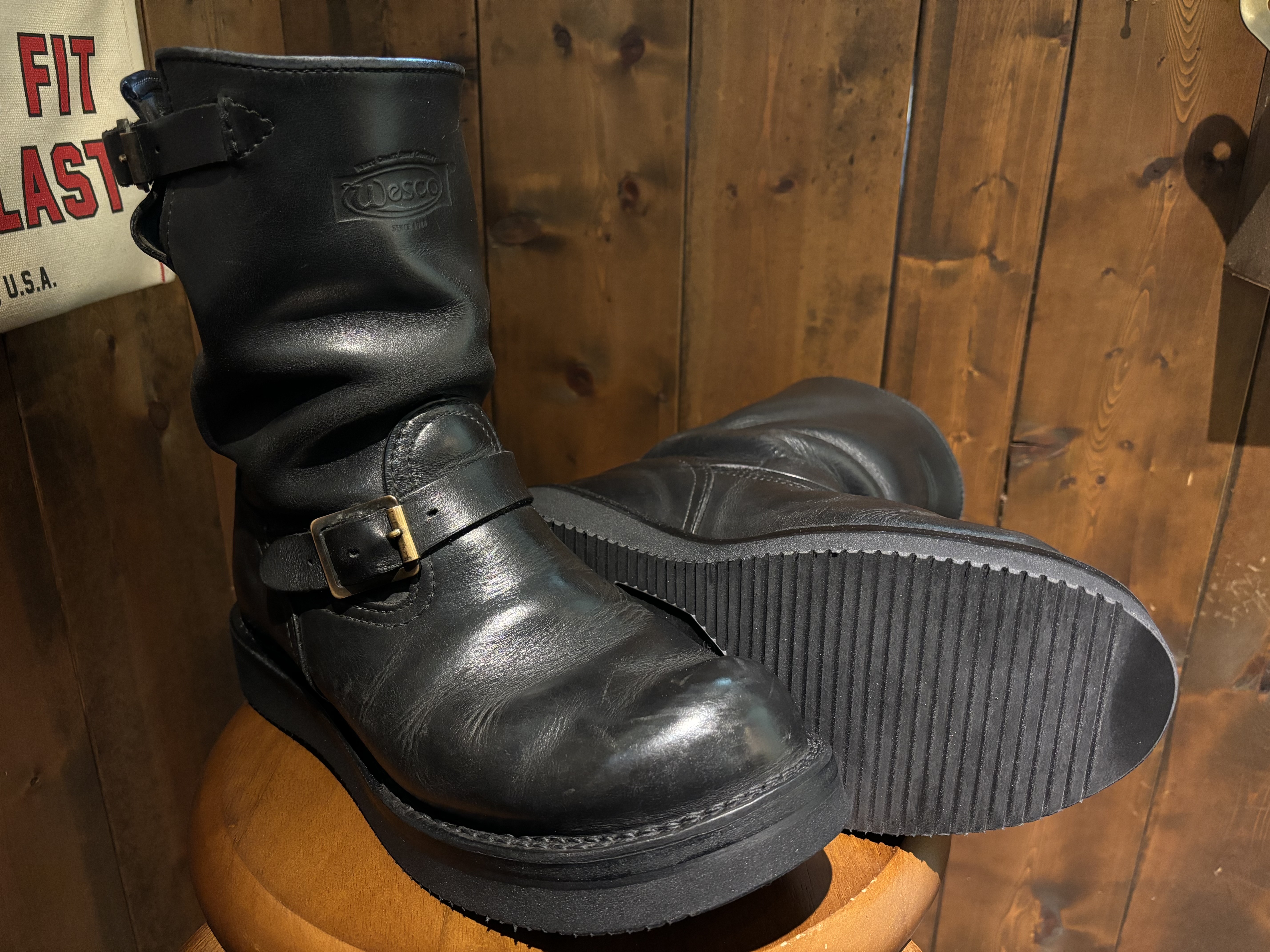 Wesco BOSS 音鳴り修正 vibram#2021ソールカスタム: ソール