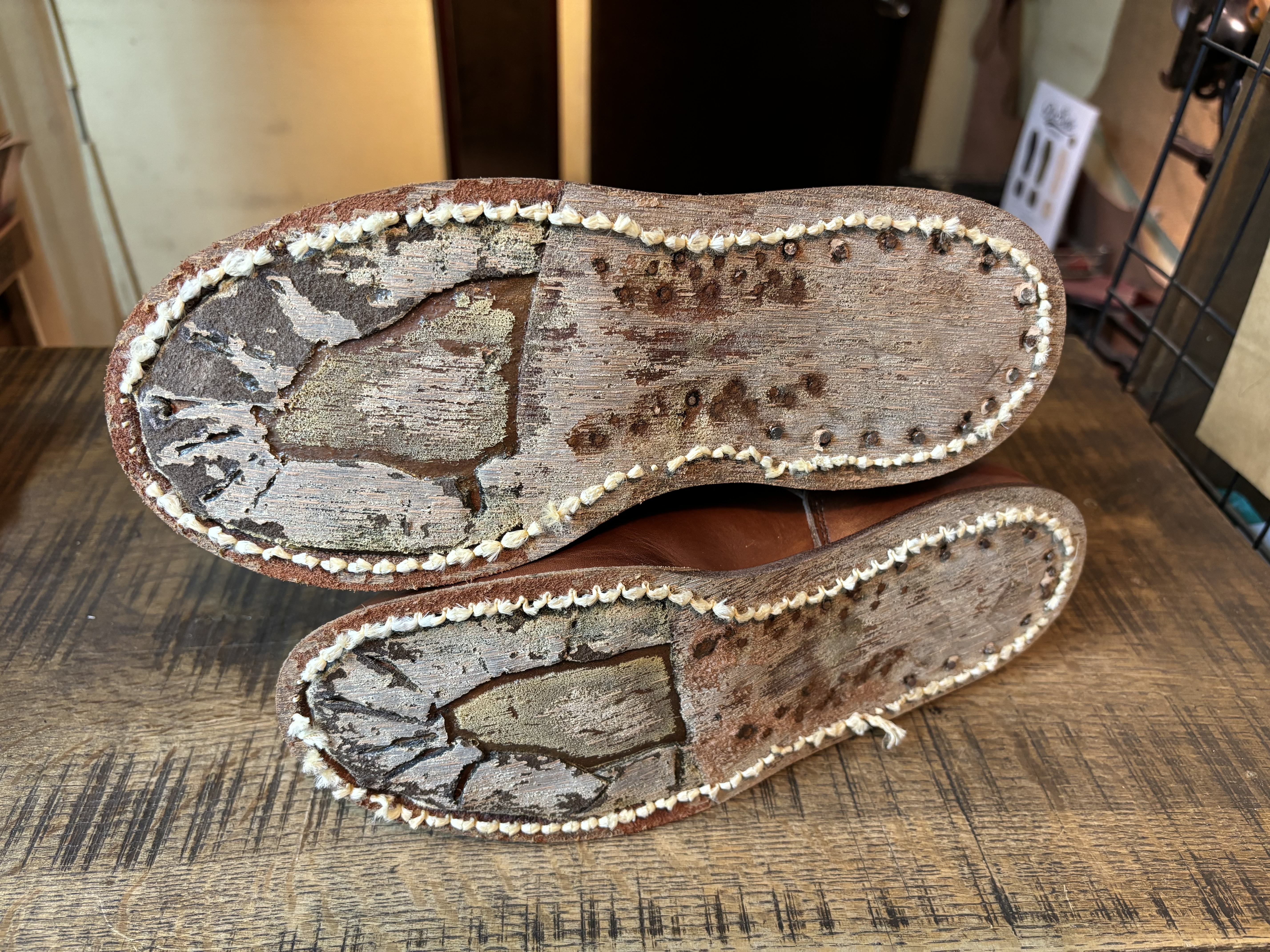 Hathorn(ハソーン) 8インチハイトブーツ 先芯抜き vibram#1002