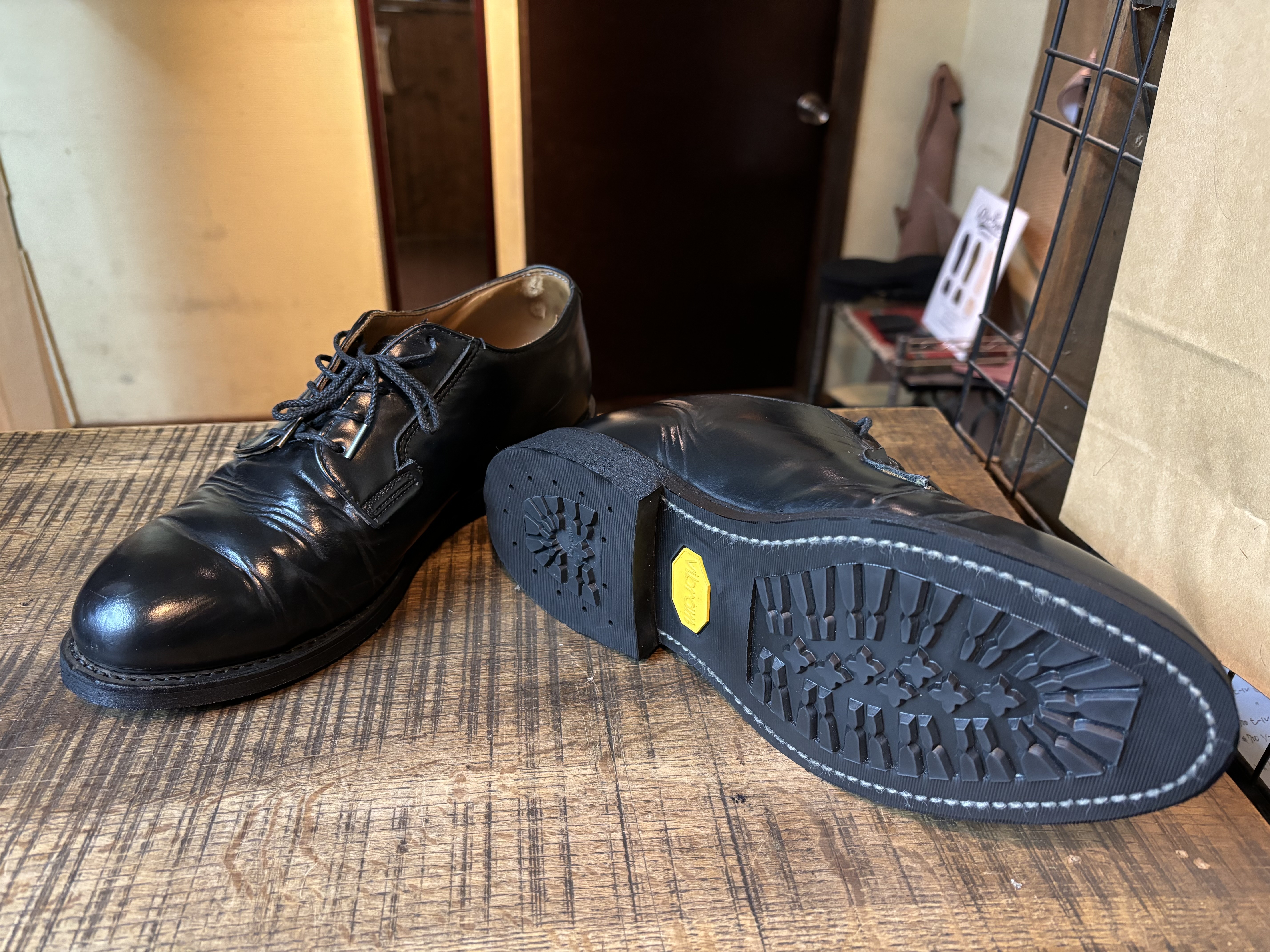 Redwing 101 ポストマンオックスフォード vibram#430ソール交換