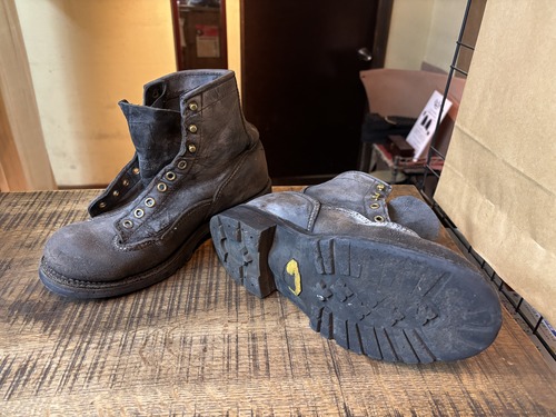 LONE WOLF(ロンウルフ) ロガーブーツ vibram#100fire&ice 耐熱カスタム