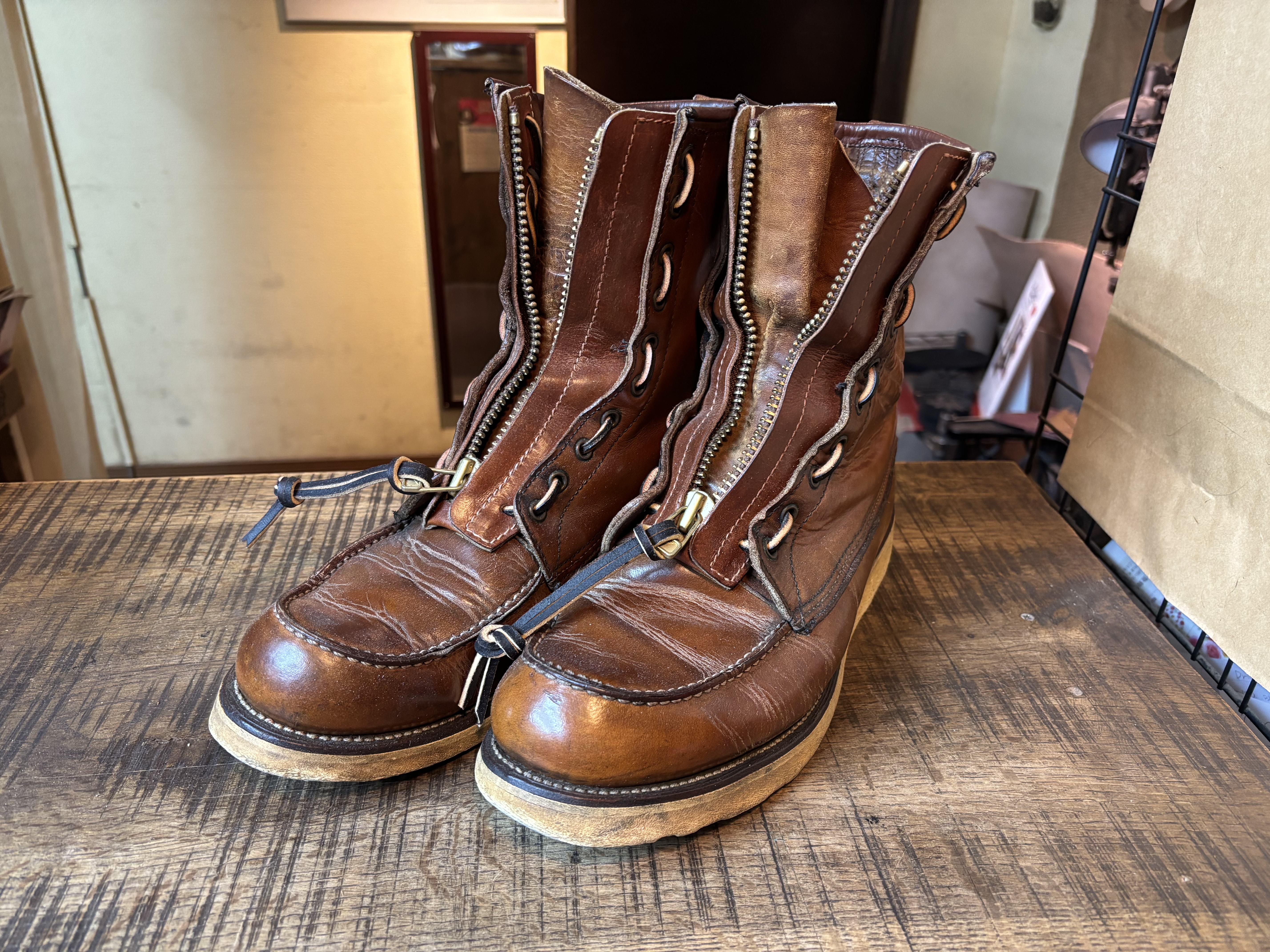 Redwing 877 Dr.sole コードソール＋コードトルーパーヒールカスタム