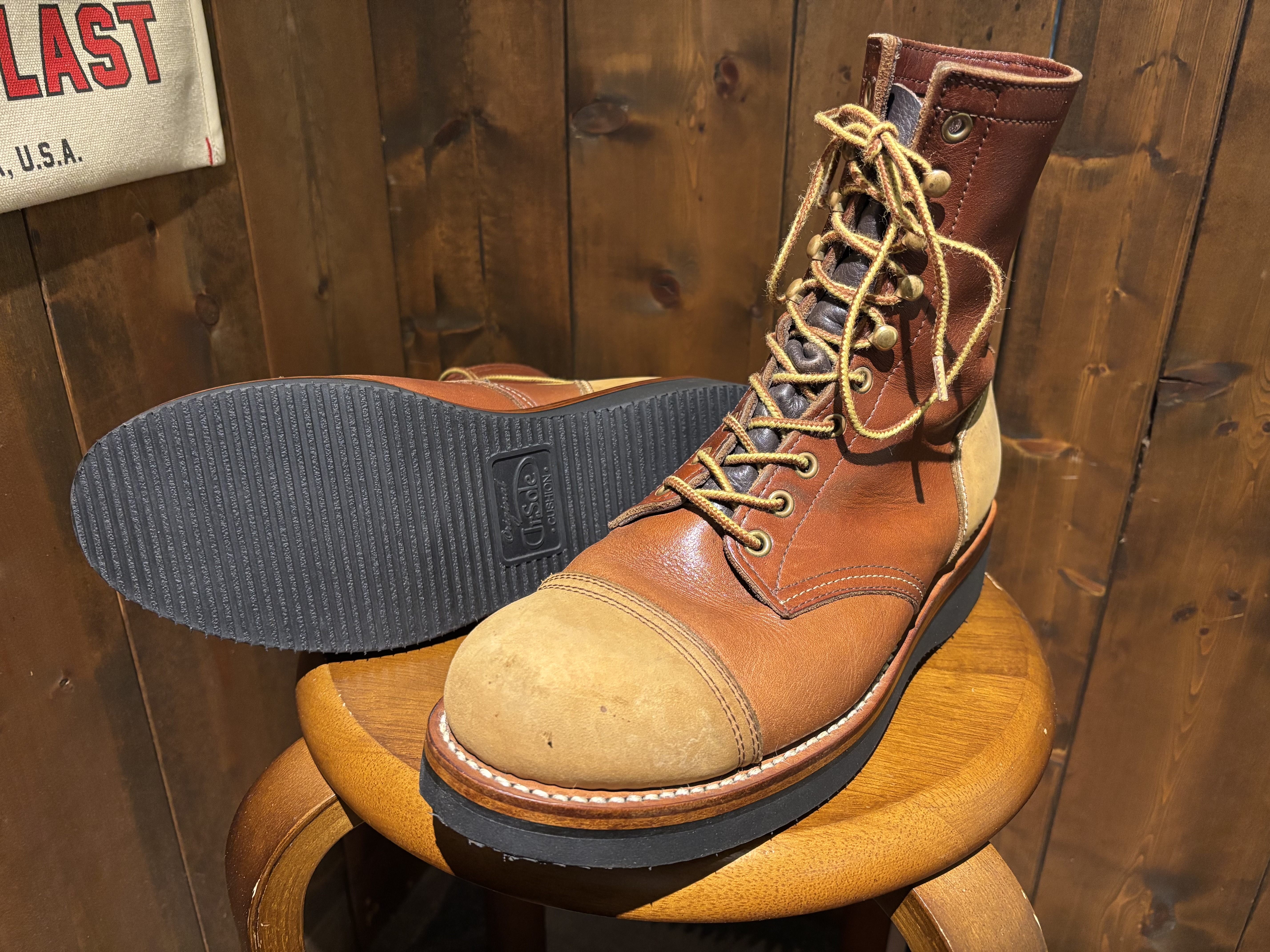 Warehouse (ウエアハウス) Lumberman Boots Dr.sole クッション