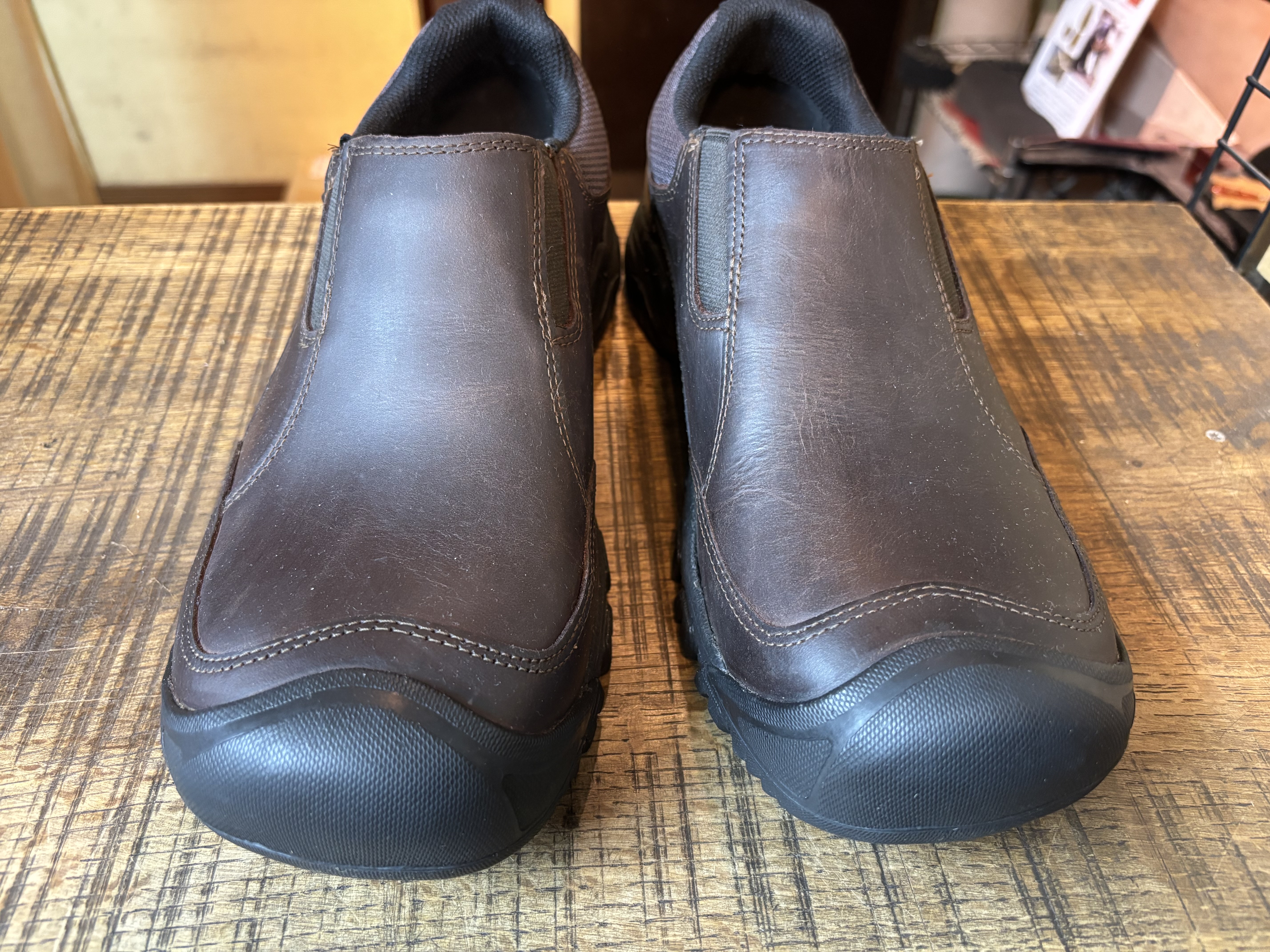 Keen(キーン) ターギー3 スリッポン シフトガード取り付け