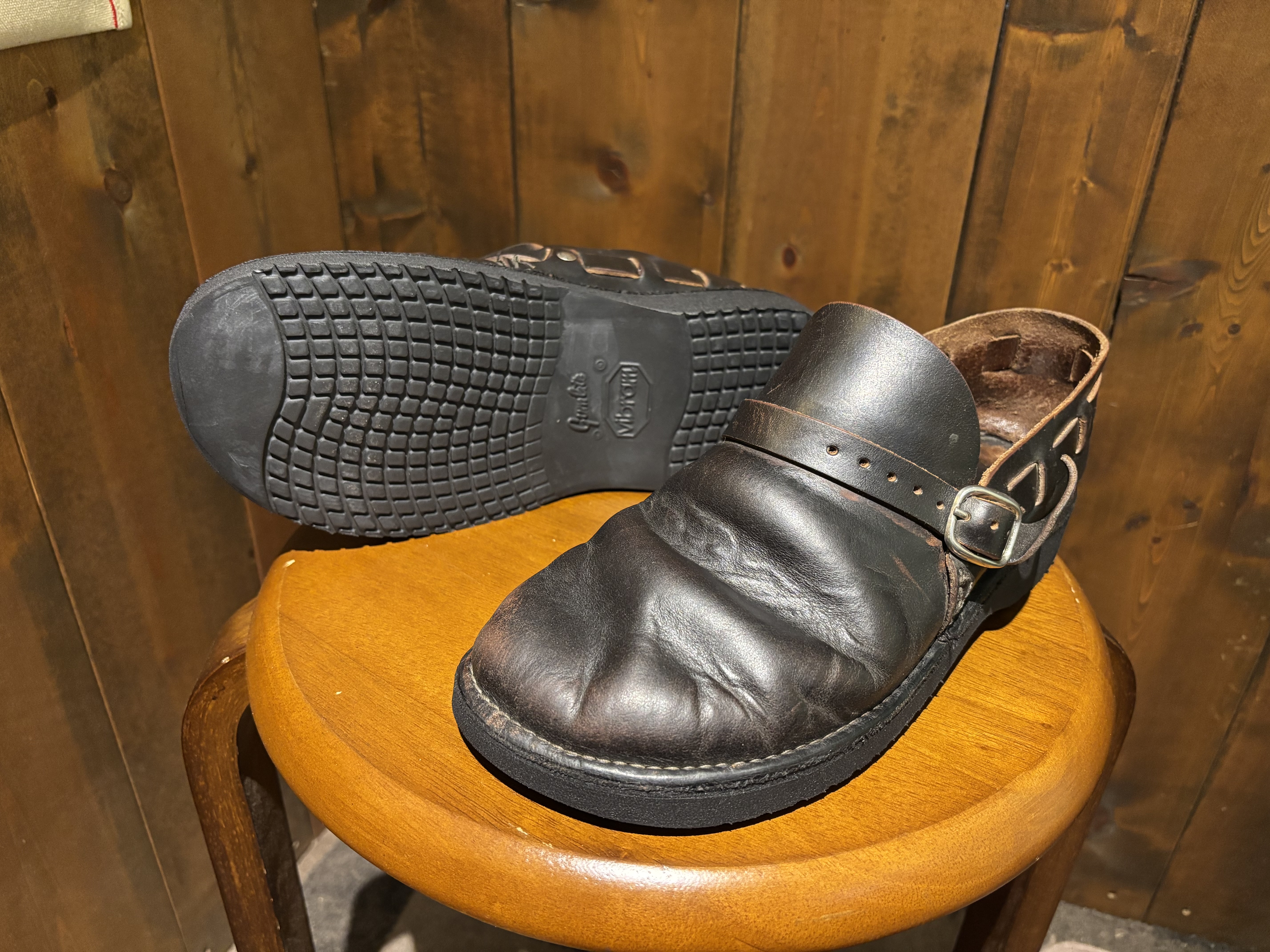 フェルナンドレザー ミドルイングリッシュ vibram#2668 ガム