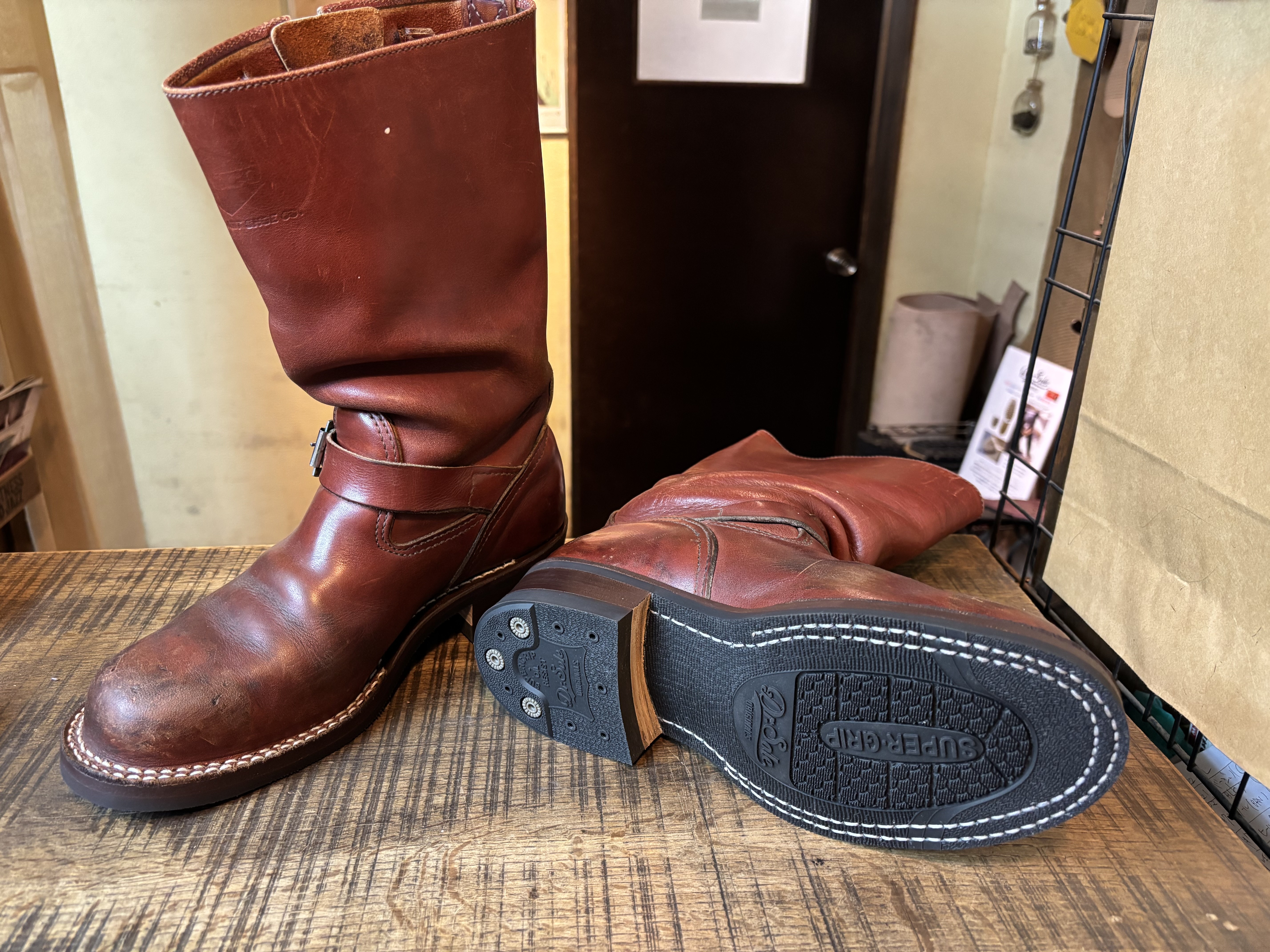 ソール・バス Wesco(ウエスコ) BOSS スチール抜き Dr.sole Supergrip フル