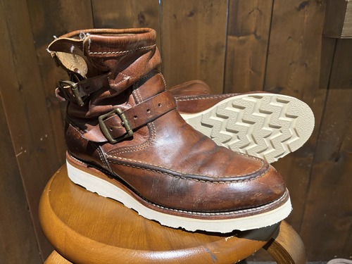 CHIPPEWA (チペワ) スネークブーツ vibram#2021ソール交換: ソール