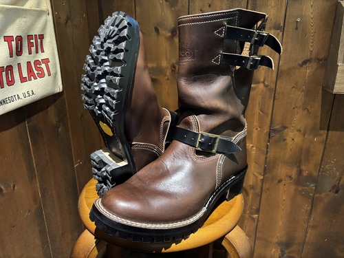 Wesco (ウエスコ) ナローエンジニアブーツ BOSS シャフト詰め: ソール