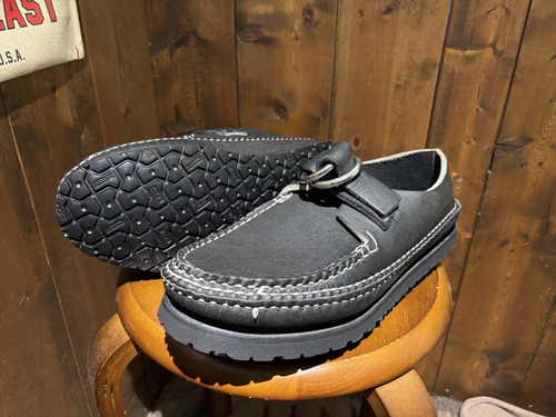 ARROW MOCCASIN（アローモカシン）: ソールリペア＆カスタム RED