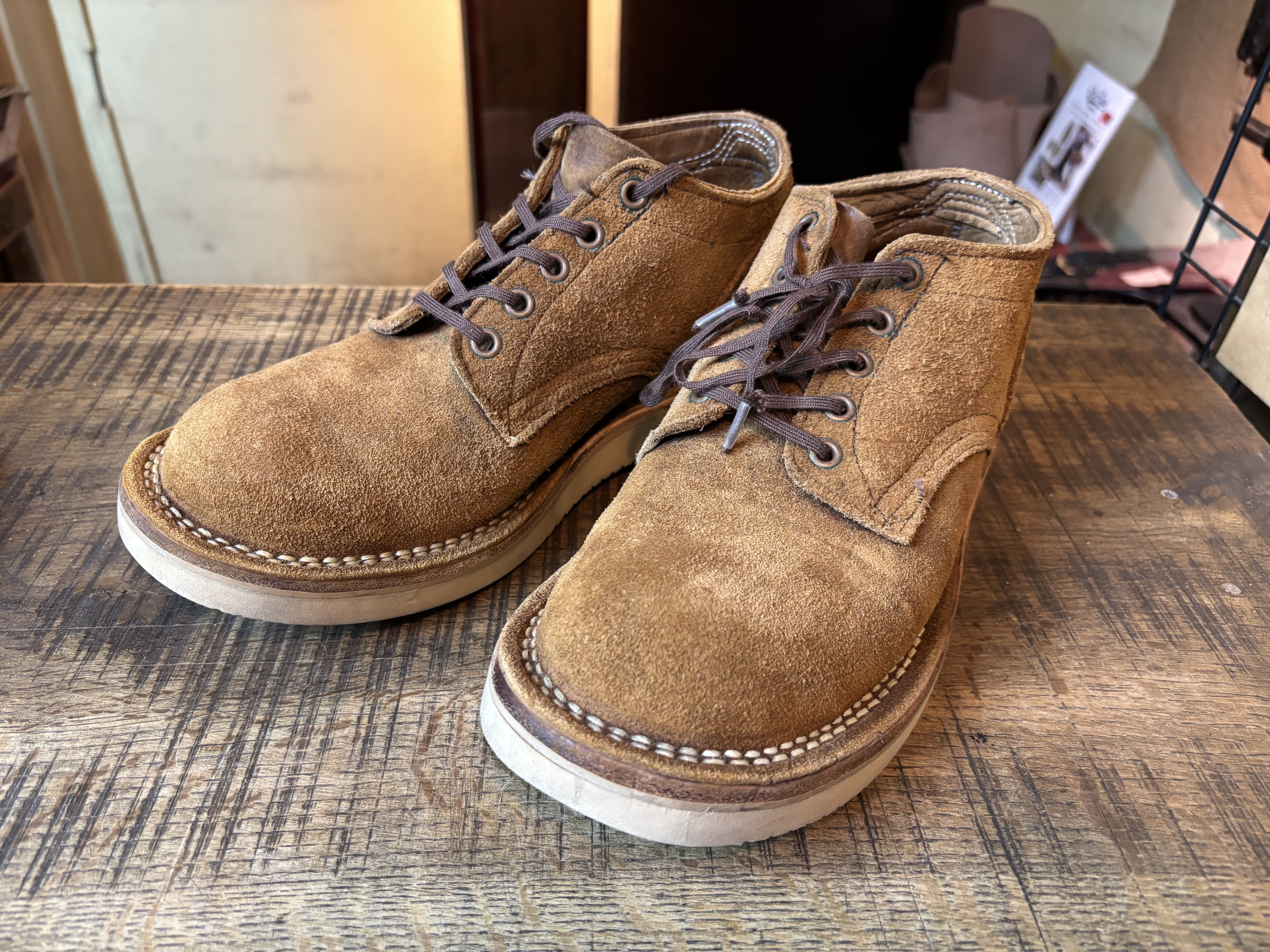 HATHORN(ハソーン)×ネペンテス オックスフォードブーツ vibram#2060