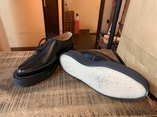 Georgecox × COMME des GARCONS アシンメトリカル クリーパー 軽量