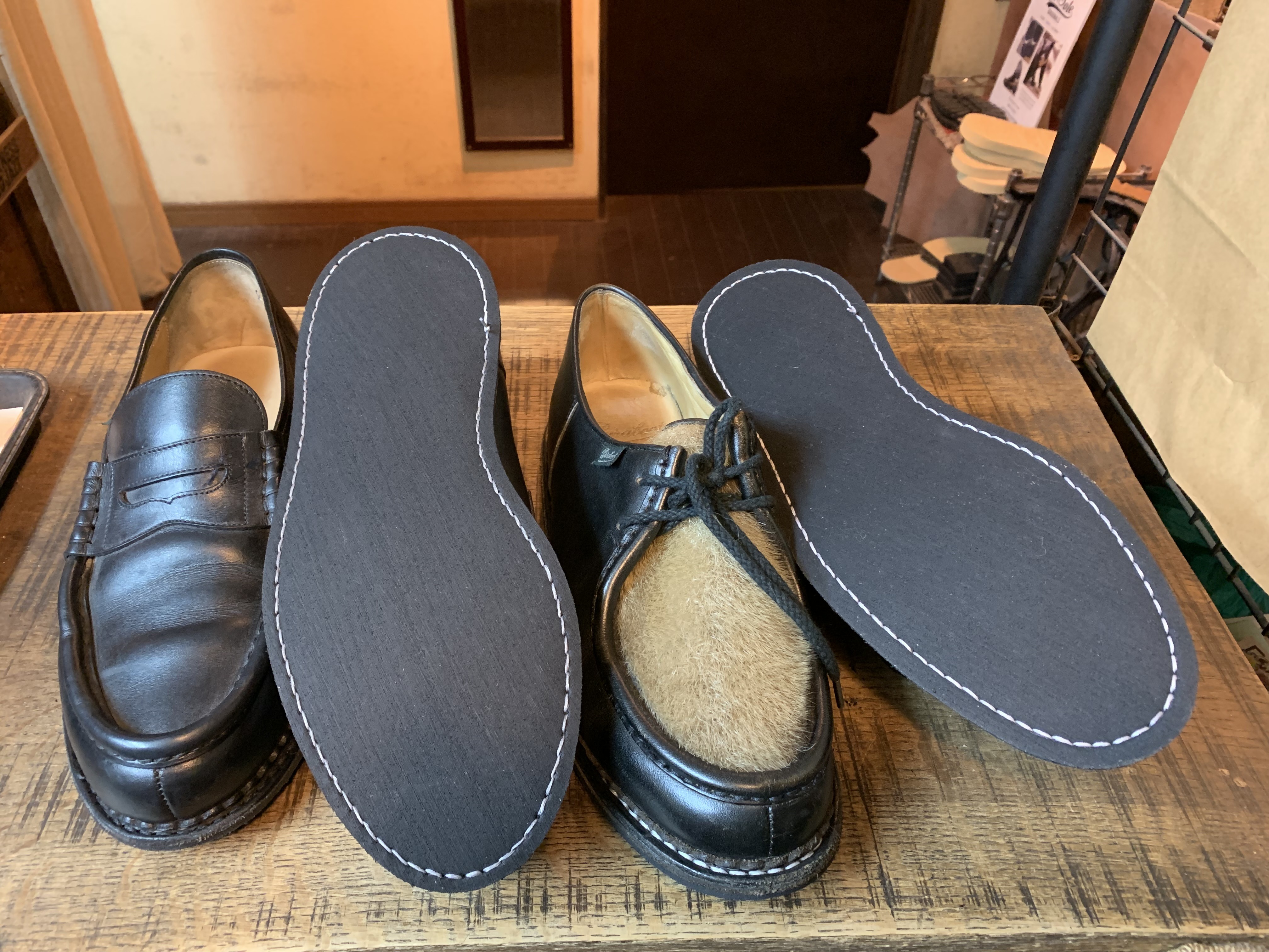 Paraboot (パラブーツ) ランス、ミカエル vibram#2070ソール交換