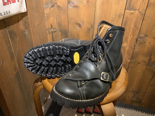 NERO(ネロ) 安藤製靴 バイカーブーツ vibram#100ソール交換