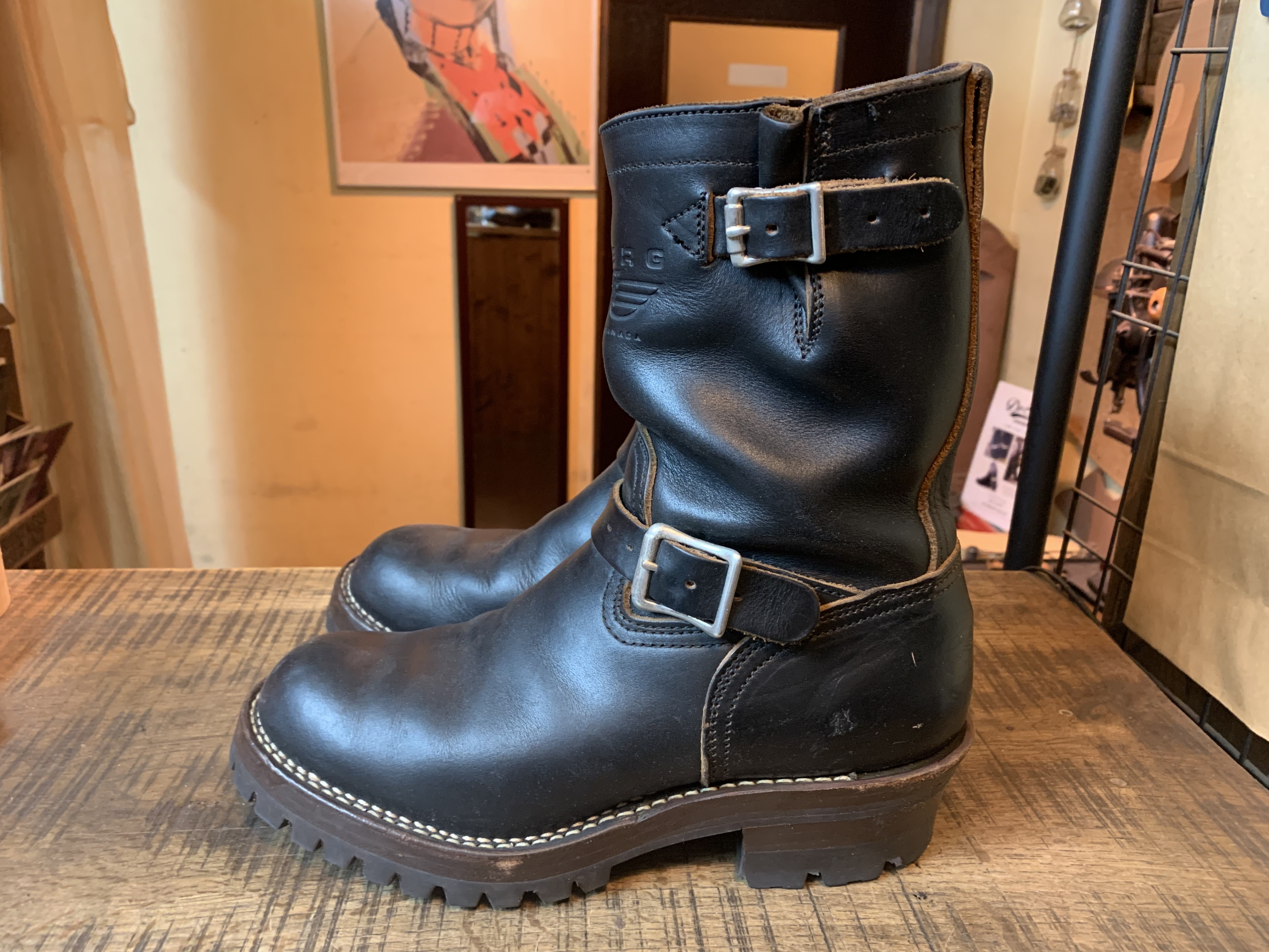 Viberg(ヴァイバー、ビバーグ) エンジニアブーツ シャフト詰め: ソール