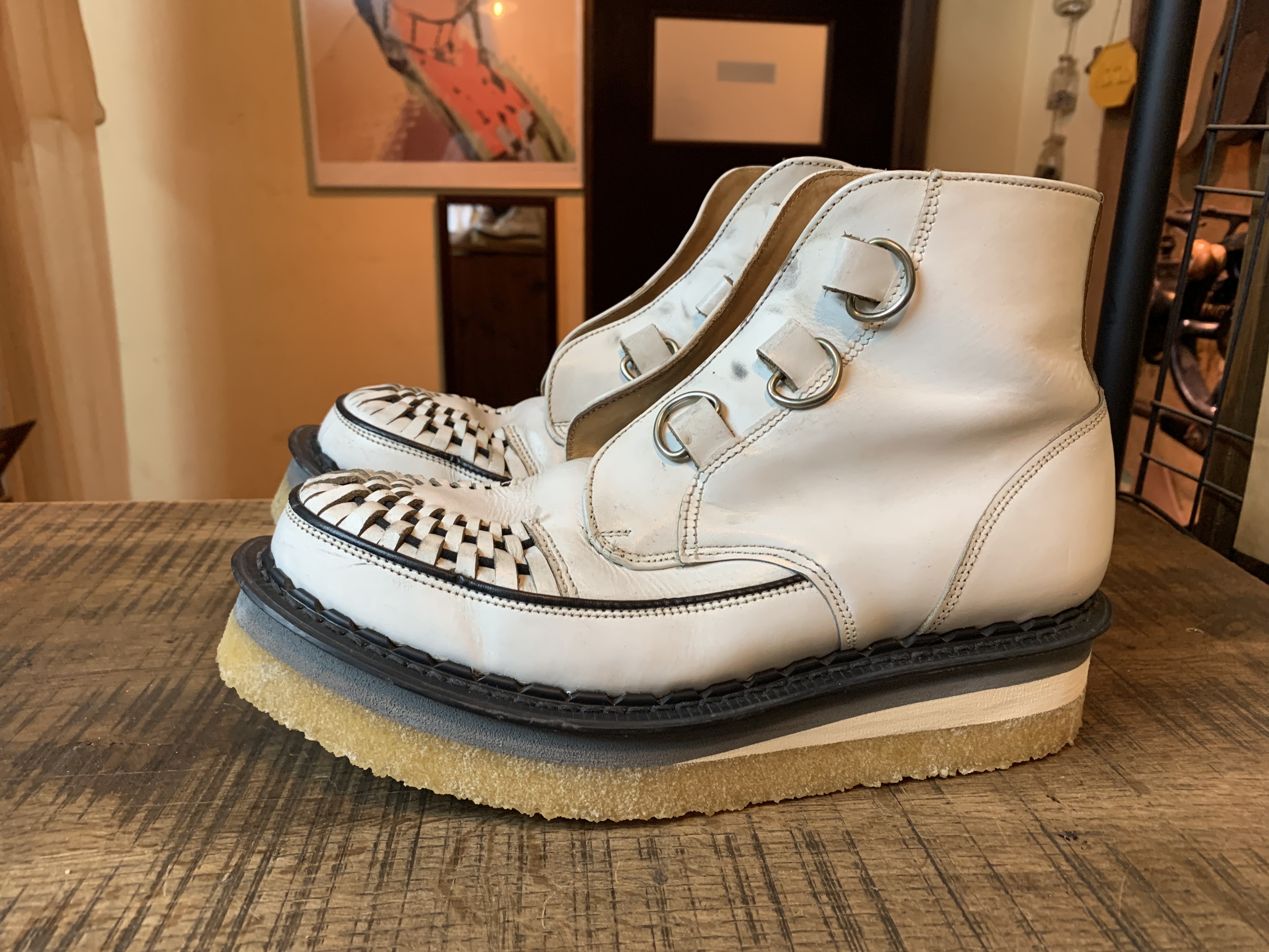 George cox(ジョージコックス) ラバーソール＆軽量ラバーソール交換