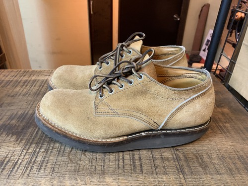 Viberg(ヴァイバー、ビバーグ) オックスフォードブーツ ポートランドソール交換: ソールリペア＆カスタム RED CLOUD