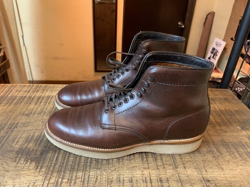 Alden(オールデン) 45960H サービスブーツ vibram#2060ソール交換