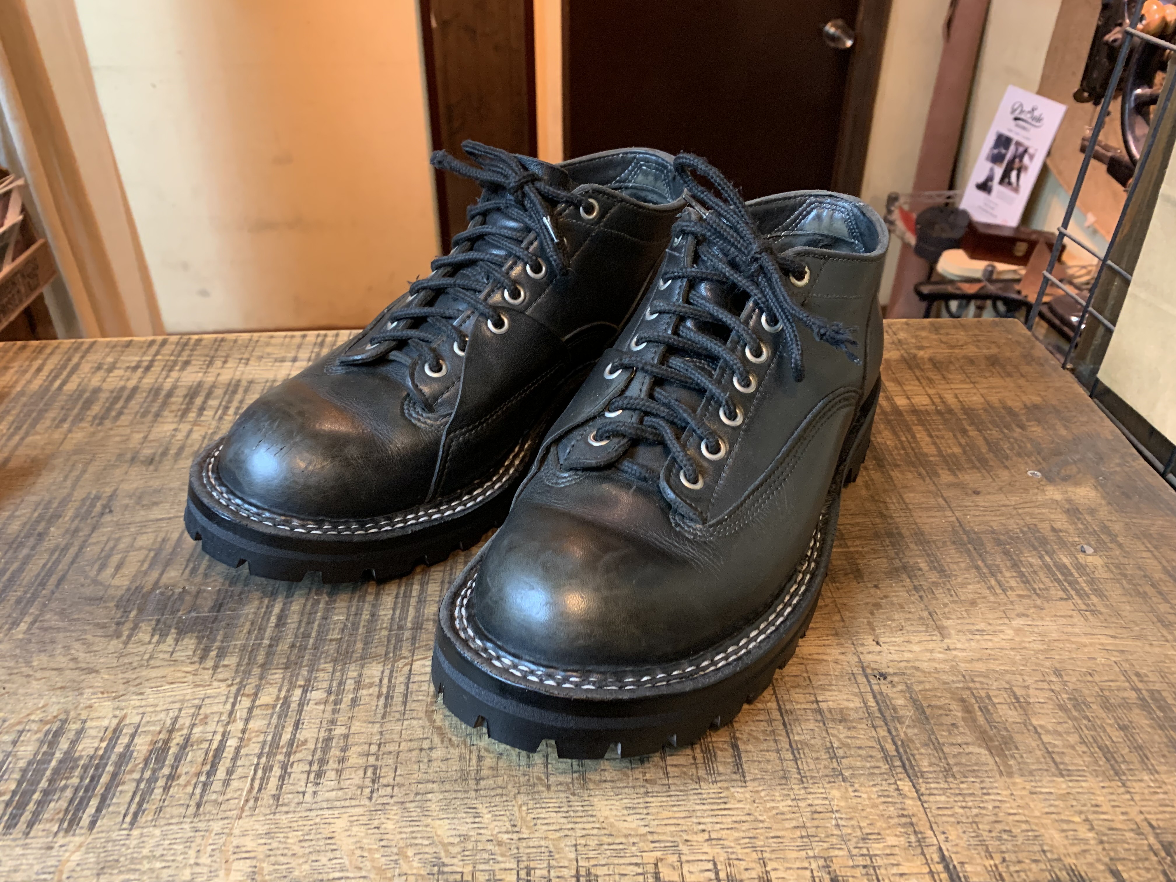 White's ポールクライマー Dr.sole TUMAZ Lug Sole カスタム