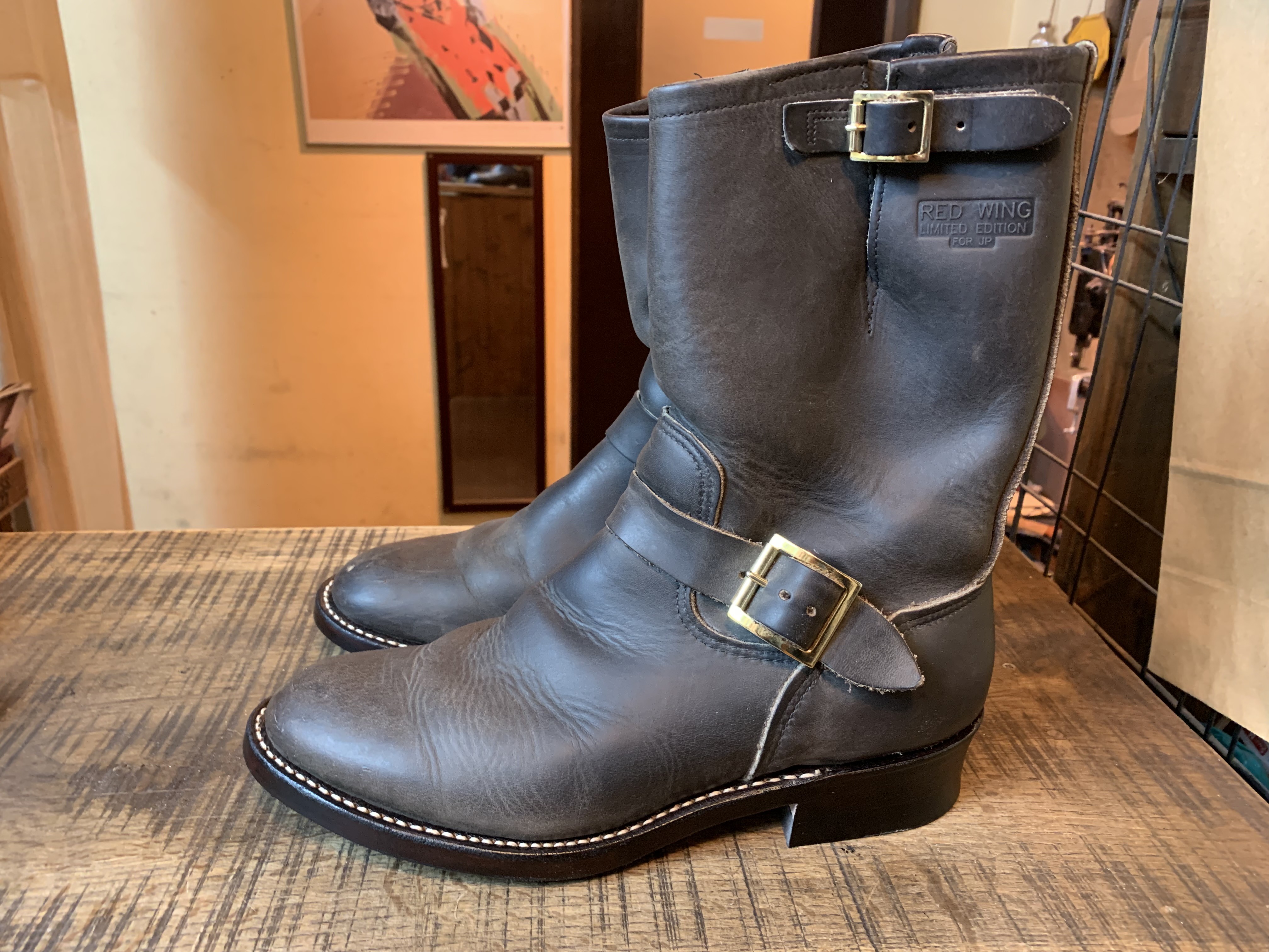 Redwing 8265 エンジニアブーツ フラットボックスカスタム Redwing 8265 エンジニアブーツ フラットボックスカスタム
