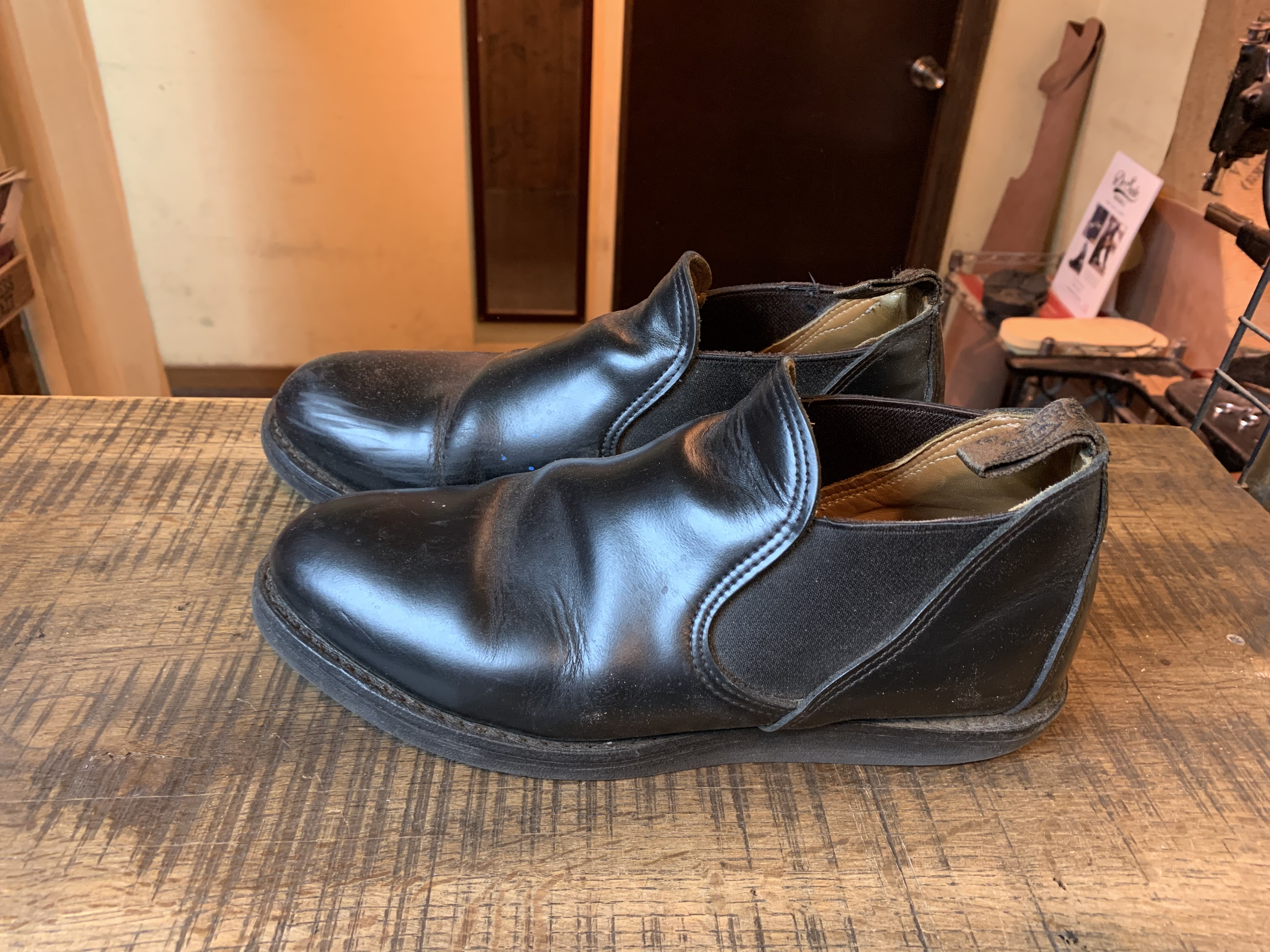 ☆希少廃盤品☆REDWING ポストマン 旧ロメオ 刺繍羽タグ ビブラムソール