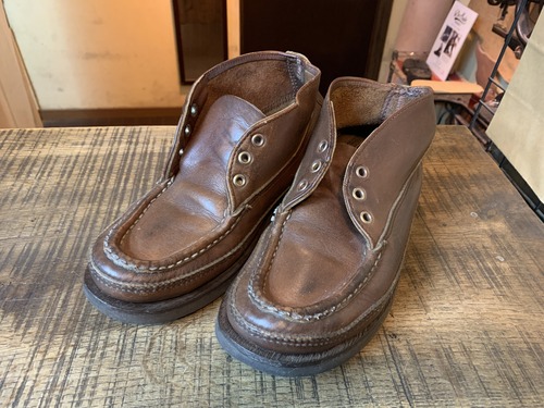 ラッセルモカシン スポーティングクレイチャッカ vibram#4014