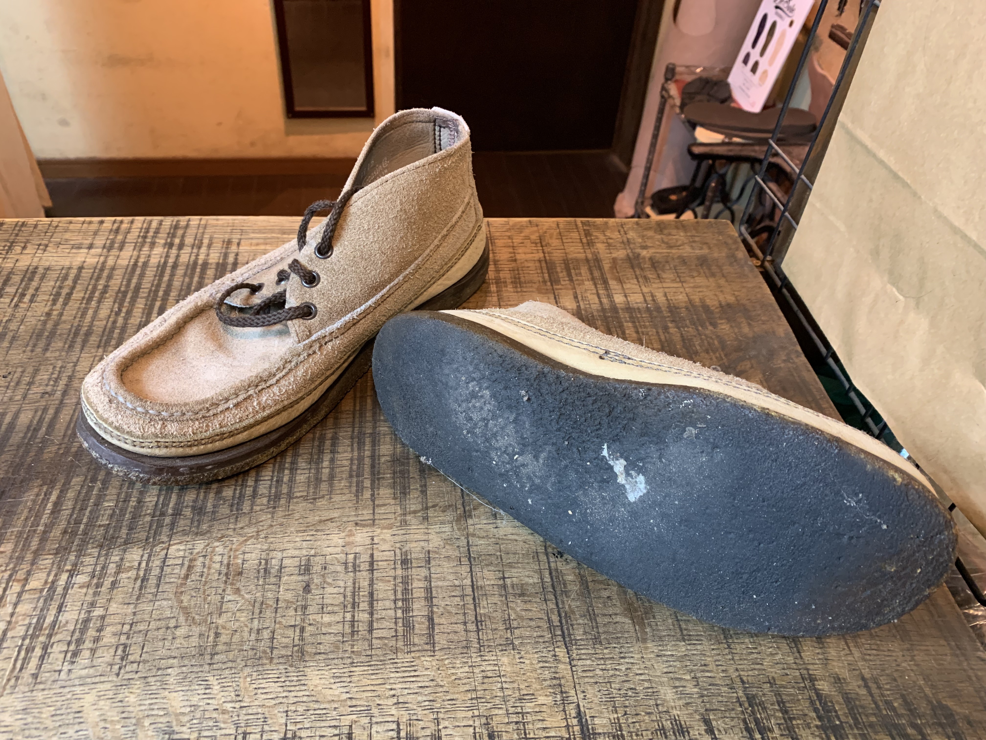 ラッセルモカシン スポーティングクレイチャッカ Dr.sole クッション