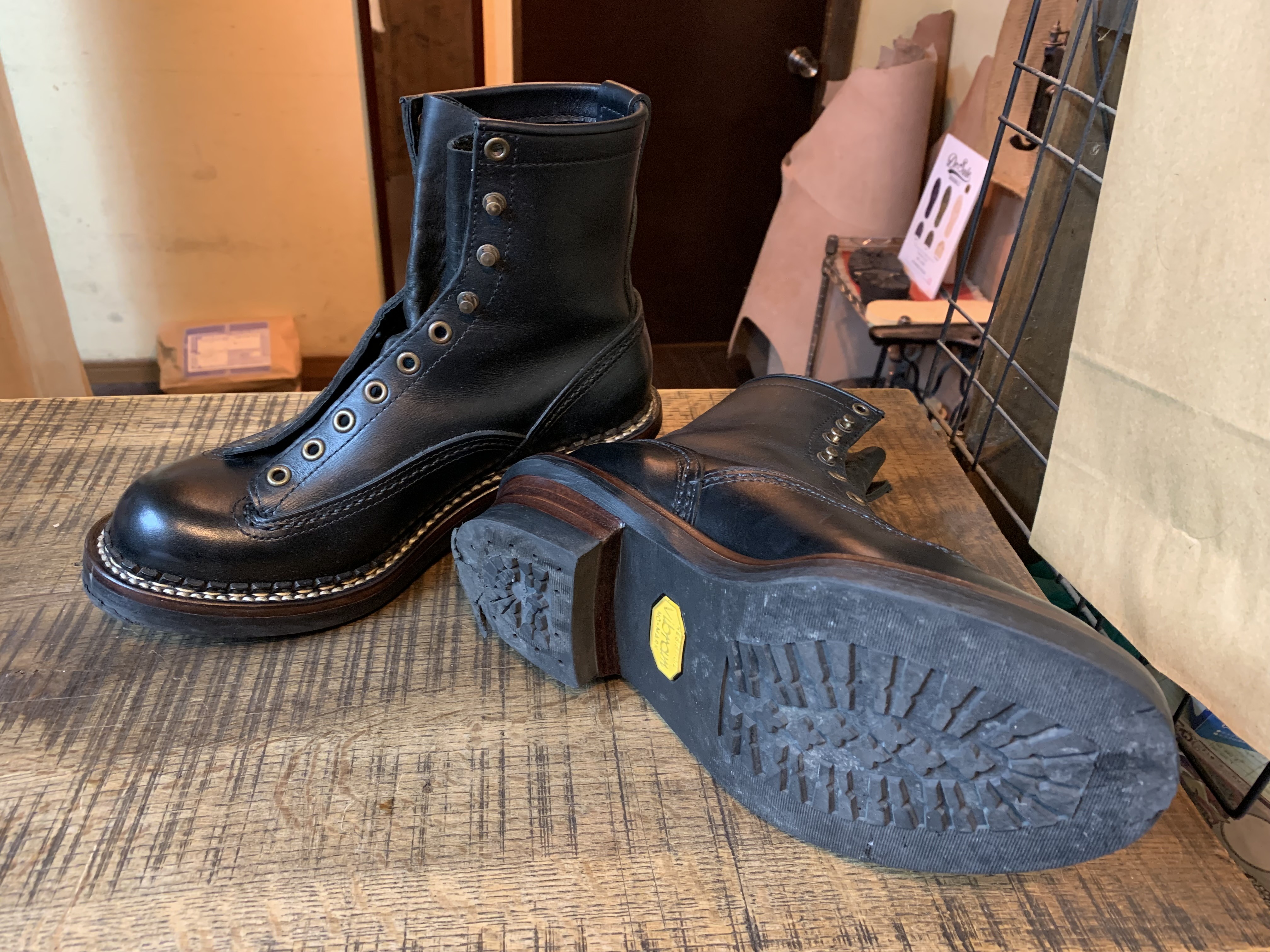 NERO 安藤製靴 ジェレミー Dr.sole ハーフソールカスタム: ソール