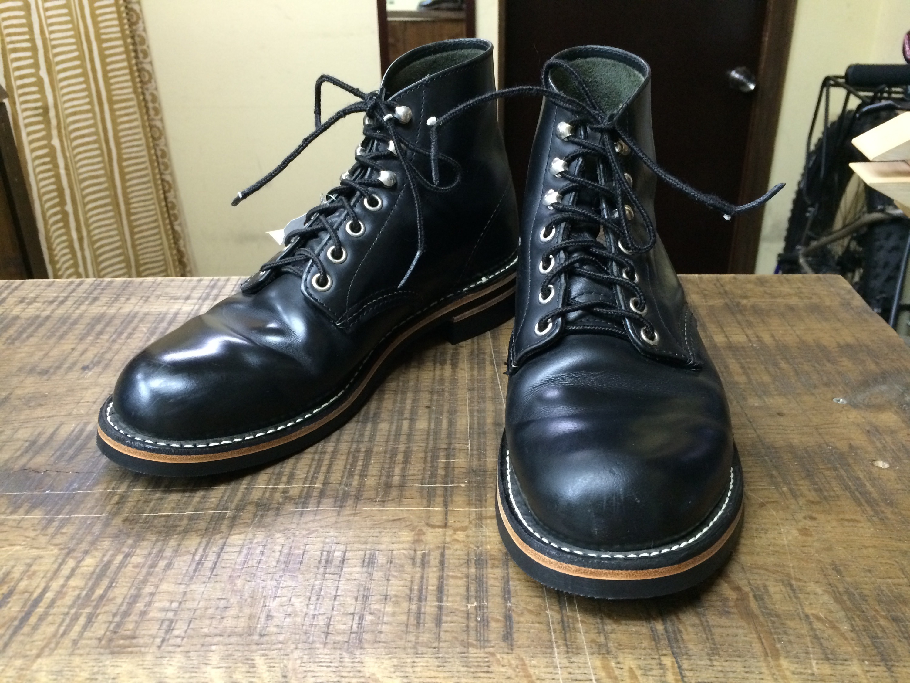 RED WING 8165 黒ソールカスタム - ブーツ