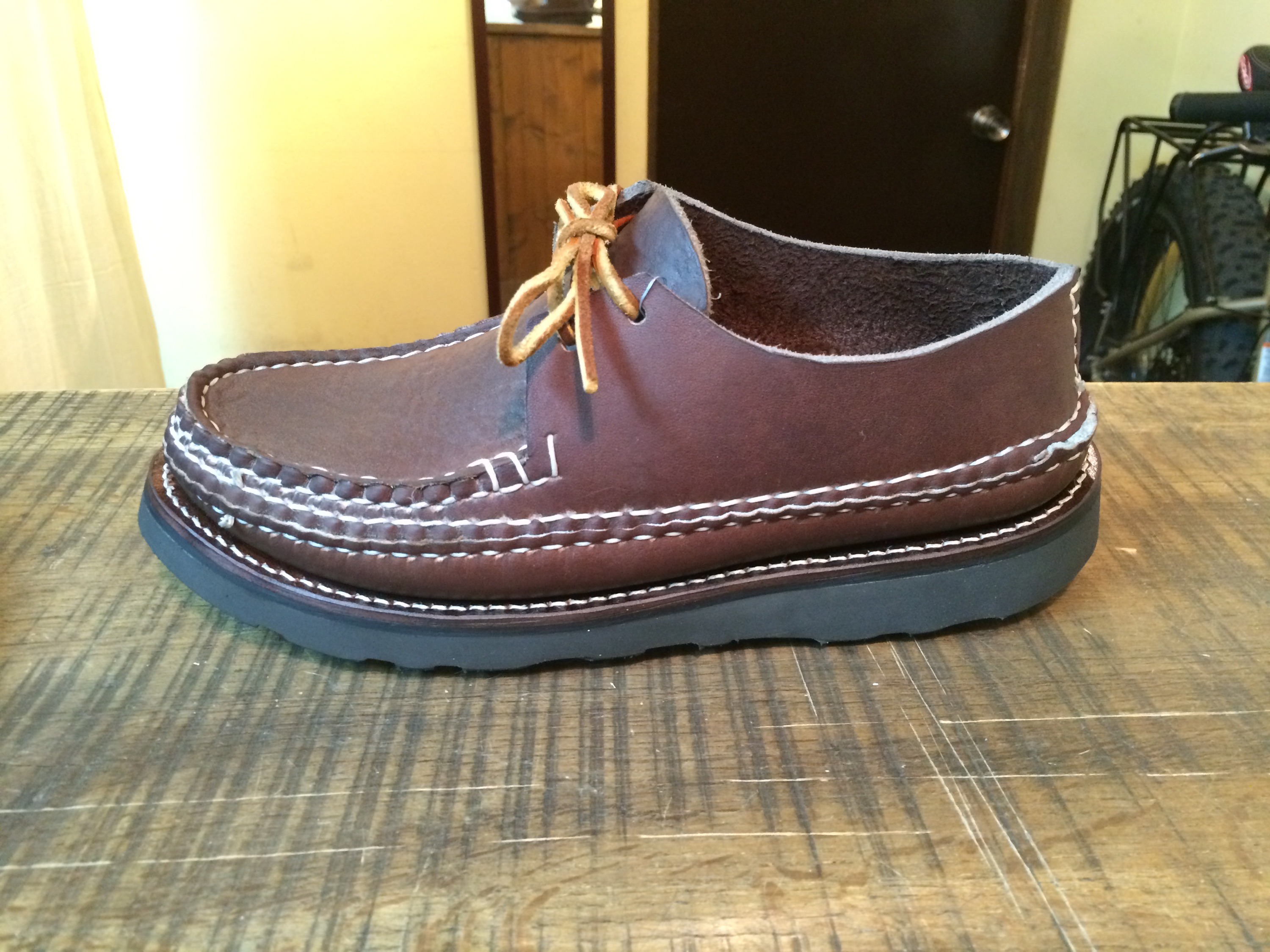 アローモカシン Vibram#4014 ソールカスタム: ソールリペア