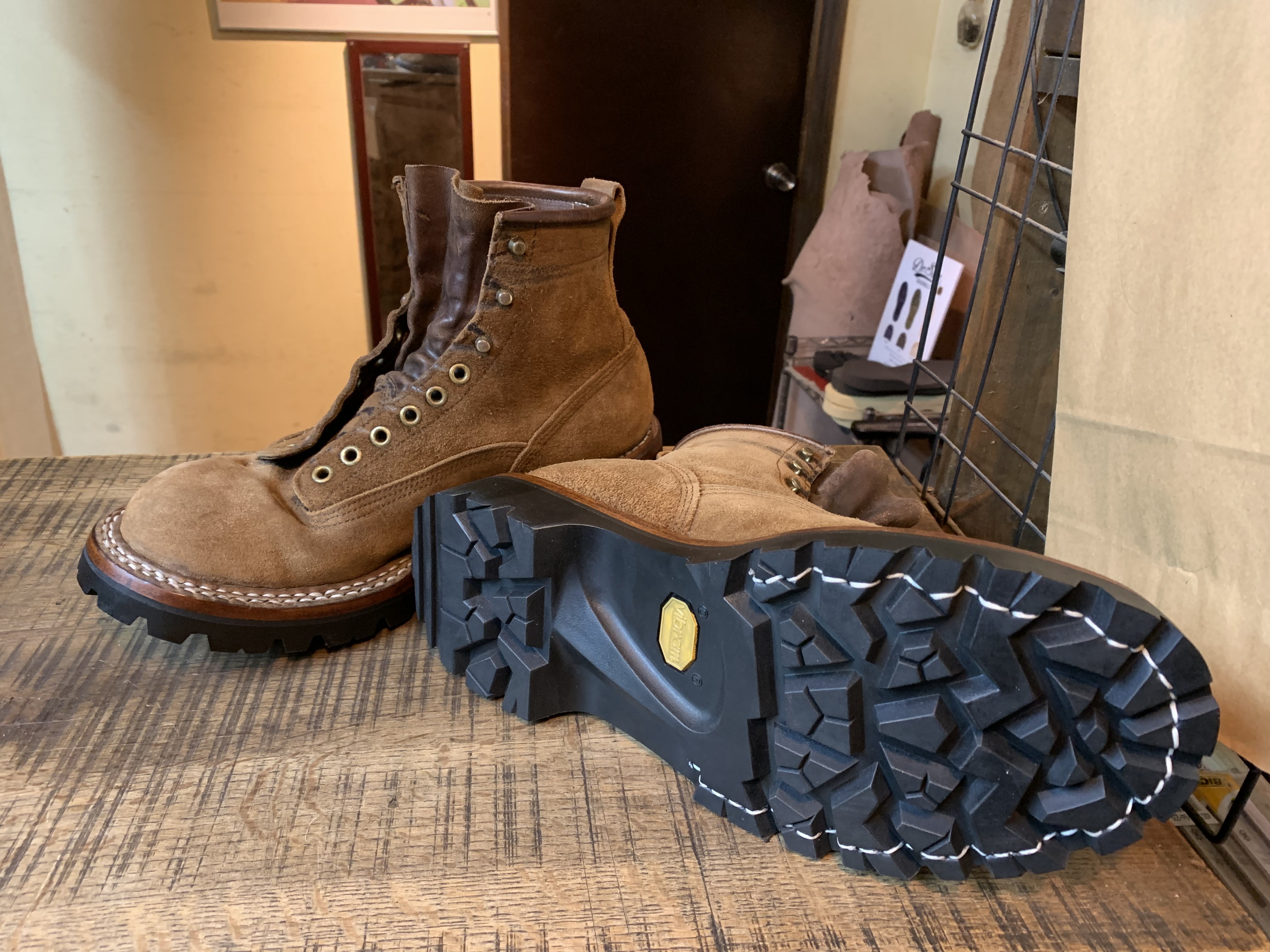 ホワイツノースウエスト8ハーフ ビブラムソールアメカジ