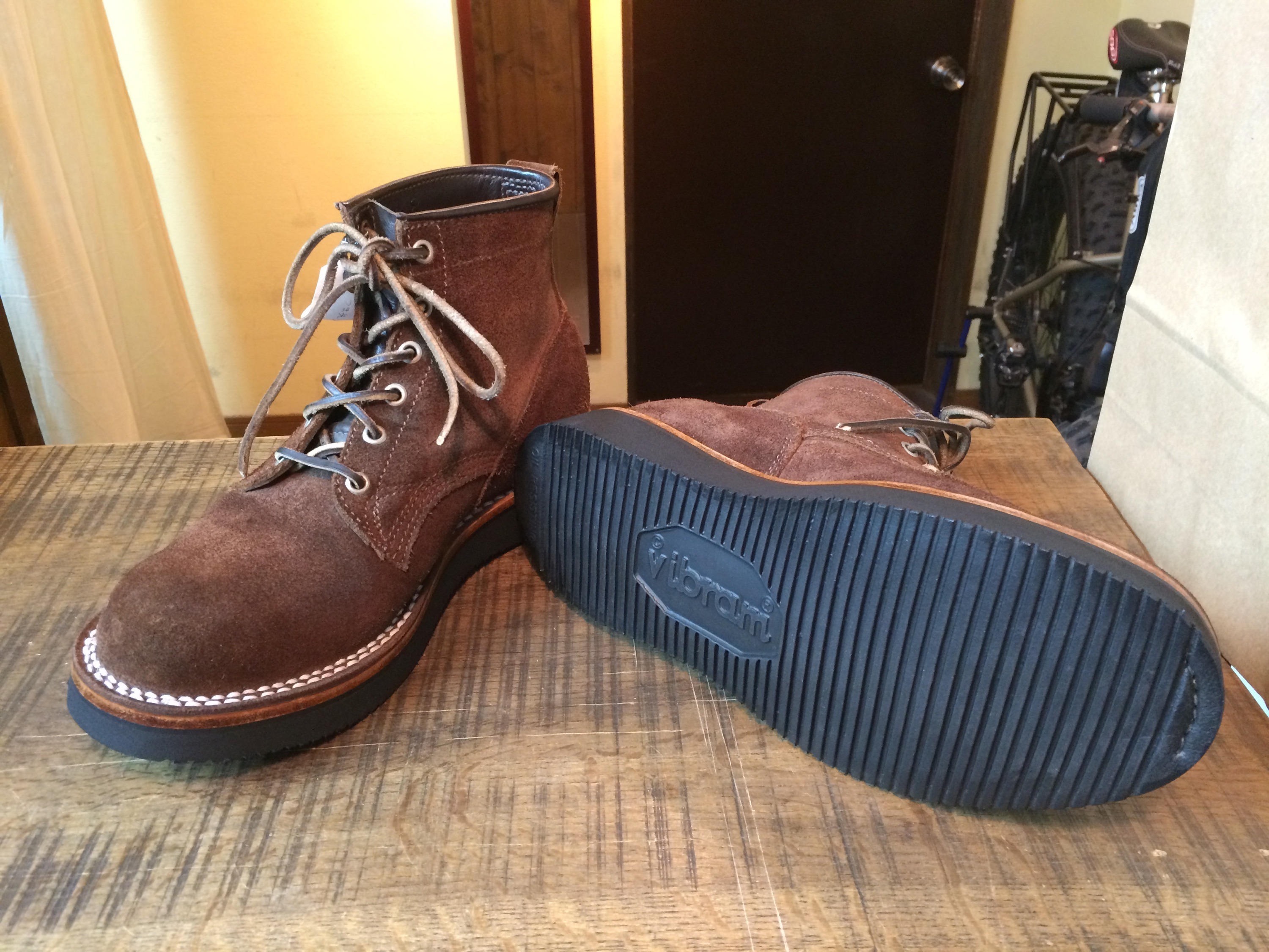 Viberg(ヴァイバー、ビバーグ) ボブキャット ビブラム#2021ソール交換 ...