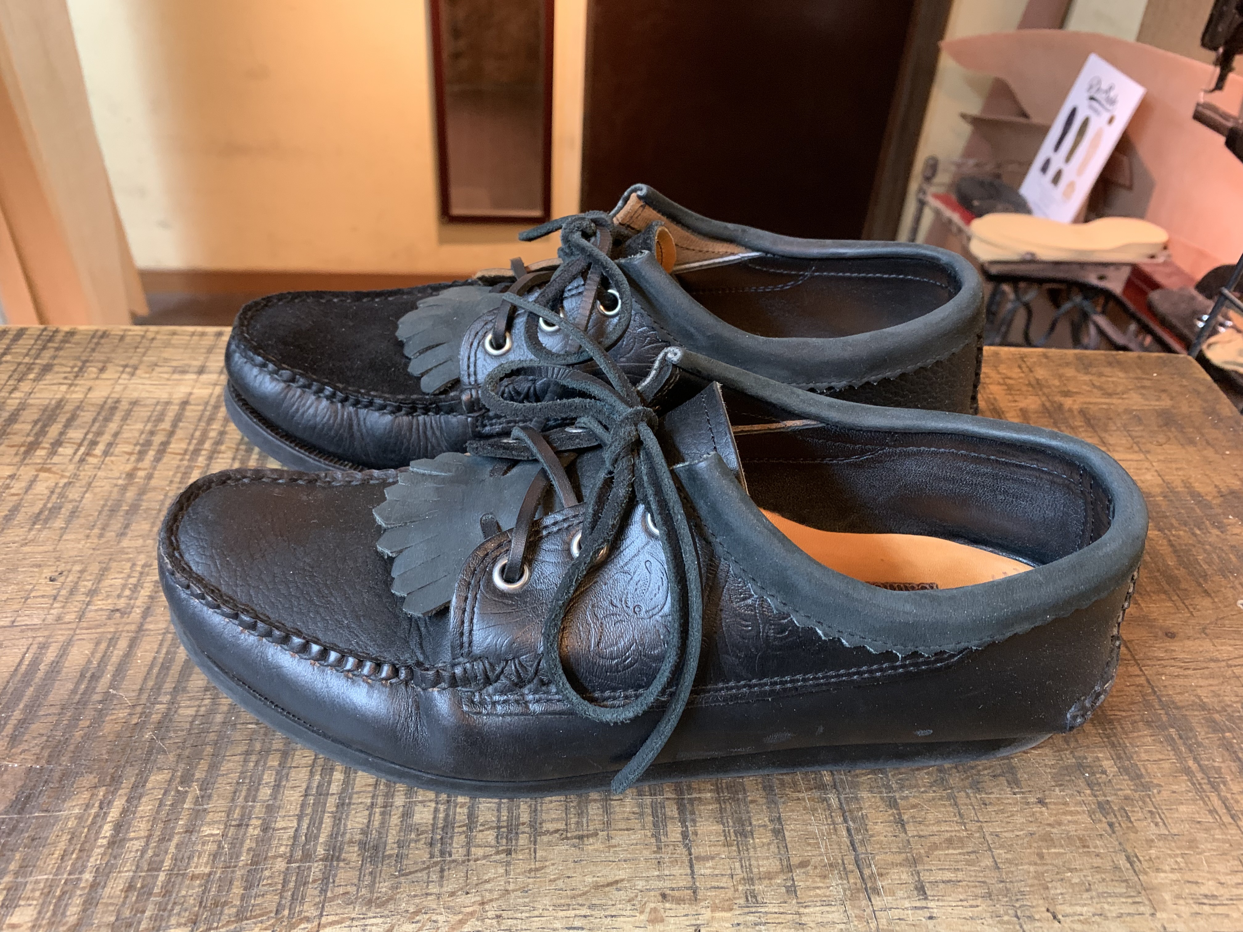 YUKETEN(ユケテン) ブラッチャーモカシン vibram#2021ソール交換