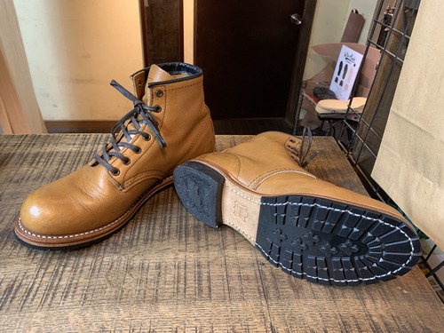 Redwing 9013 ベックマン ハーフソール交換: ソールリペア