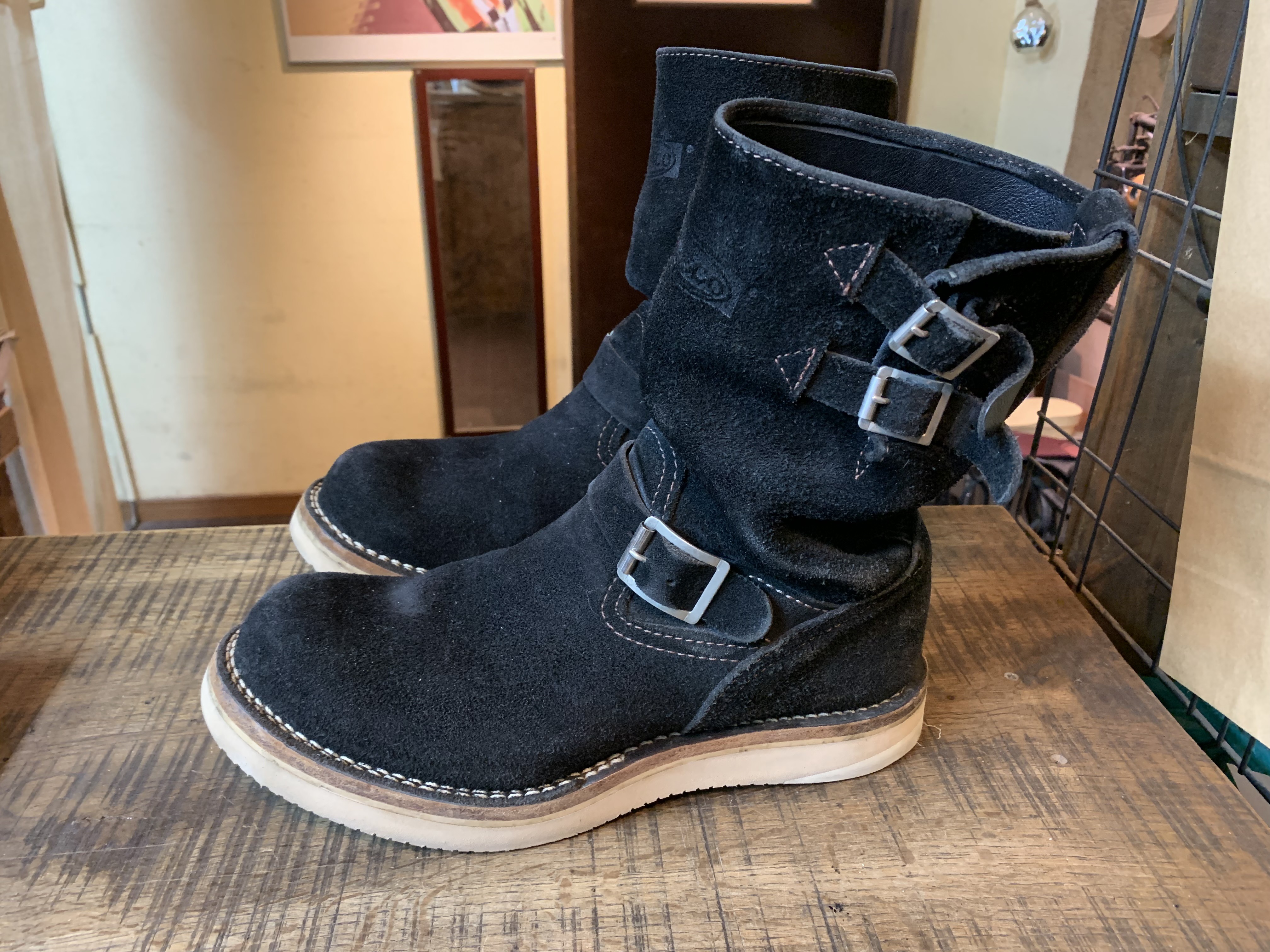 Wesco(ウエスコ) BOSS ステッチ修正 vibram#1010ソール交換