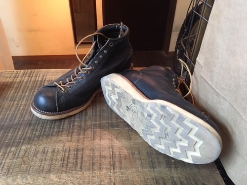 Chippewa(チペワ) モンキーブーツ レザーミッド Vibram#2021ソール