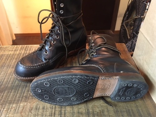 REDWING HUNTSMAN(ハンツマン) つま先スチール加工: ソールリペア