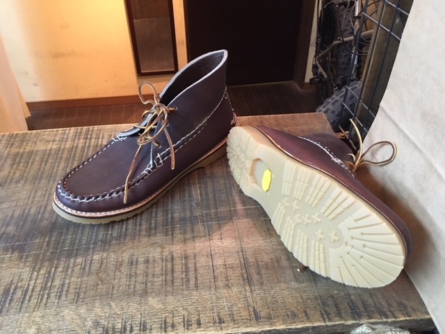 ARROW MOCCASIN（アローモカシン）Vibram#232(ハニー) ソールカスタム