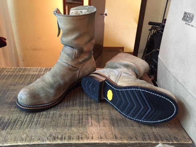 ブラウン スエード エンジニアブーツ E8188 RED WING レッドウィング 8178 suede Engineer Boots スエード